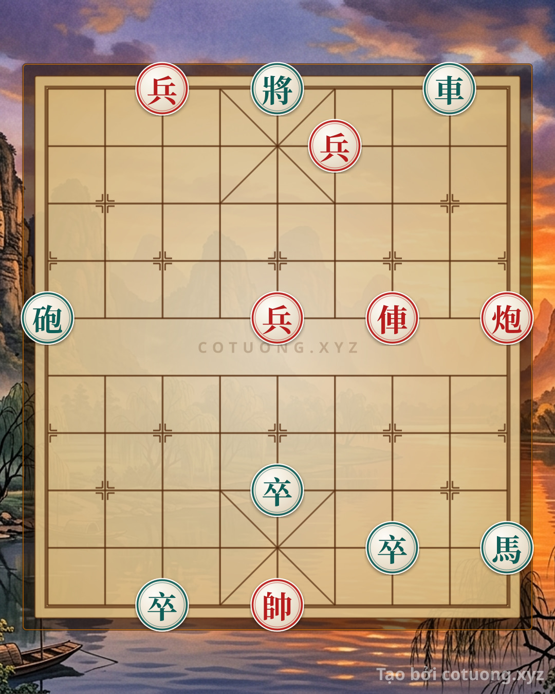 Challenge: Tactical Checkmate: Red Chariot Directly Attacks Black General in the Double Cannon and Double Horse Formation - Can you solve it?