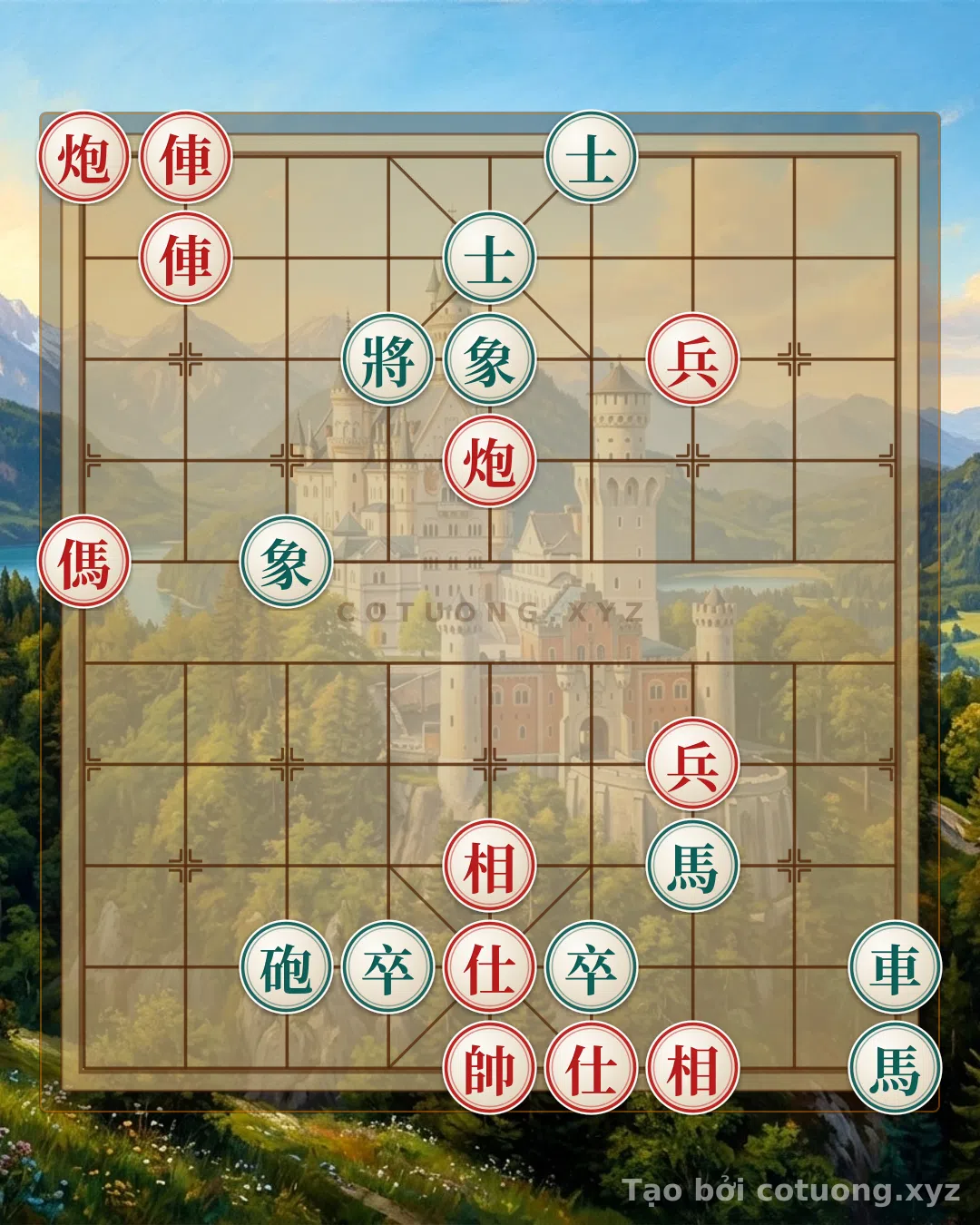 Thử Thách: Pháo Lộ 9 Gầm Thét: Đòn Tử Thần Bất Ngờ Trong Cờ Tướng Siêu Khó - Bạn có thể giải được?