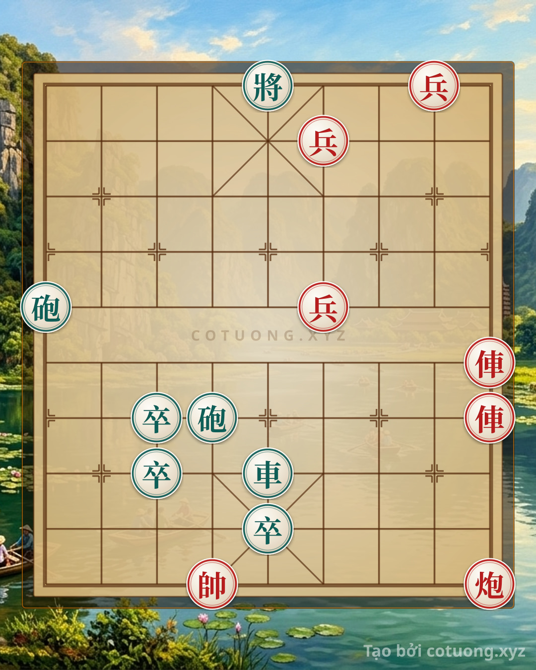 Challenge: Super Difficult Xiangqi: Red's Rook Breaks Through at File 1 - Can you solve it?