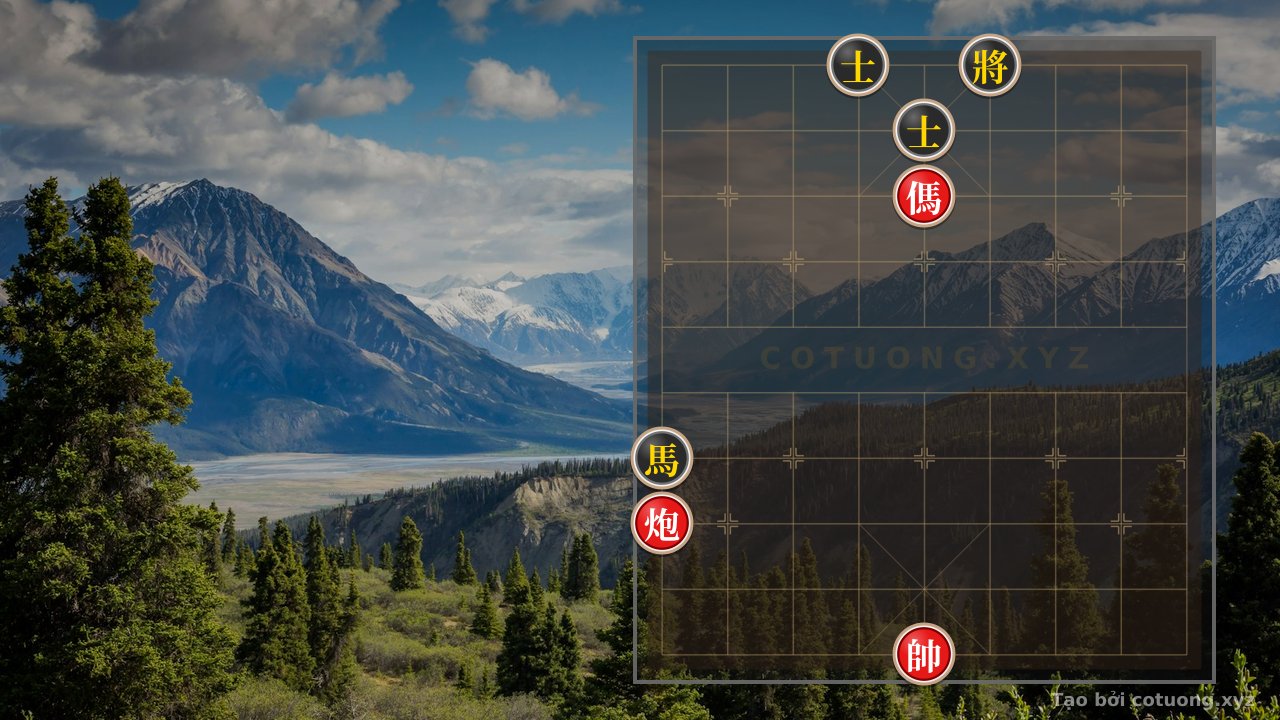 Thế cờ: Xiangqi: The Art of the Red Side - Lessons from the Double Horse Formation — Cờ Tướng Online
