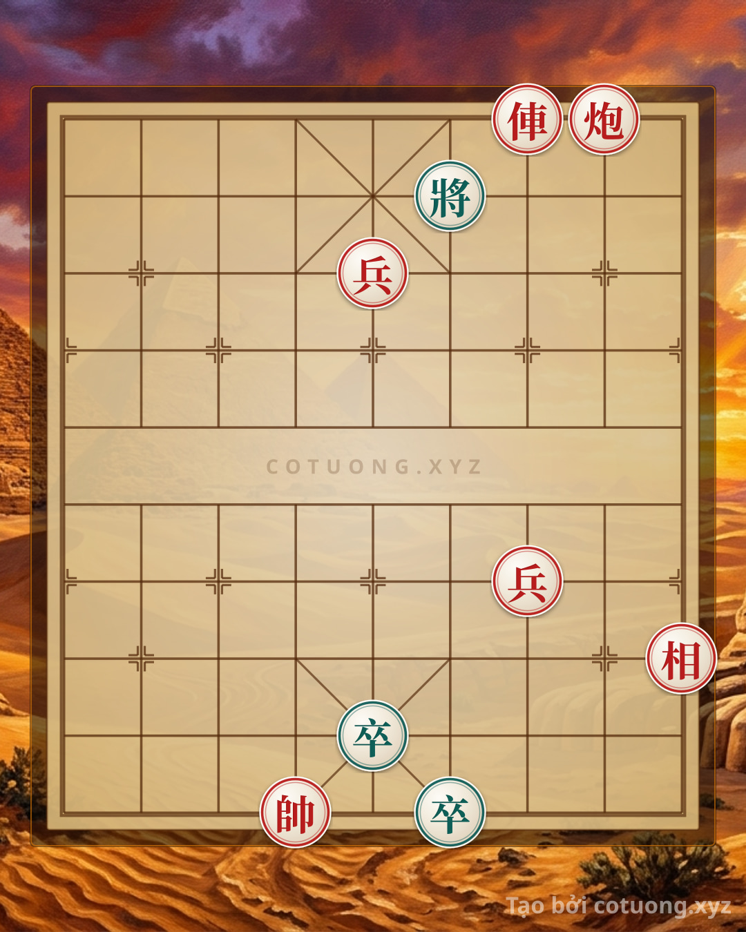 Challenge: Legendary Victory: Red Chariot and Cannon Crush Black's Two Pawns in Endgame - Can you solve it?