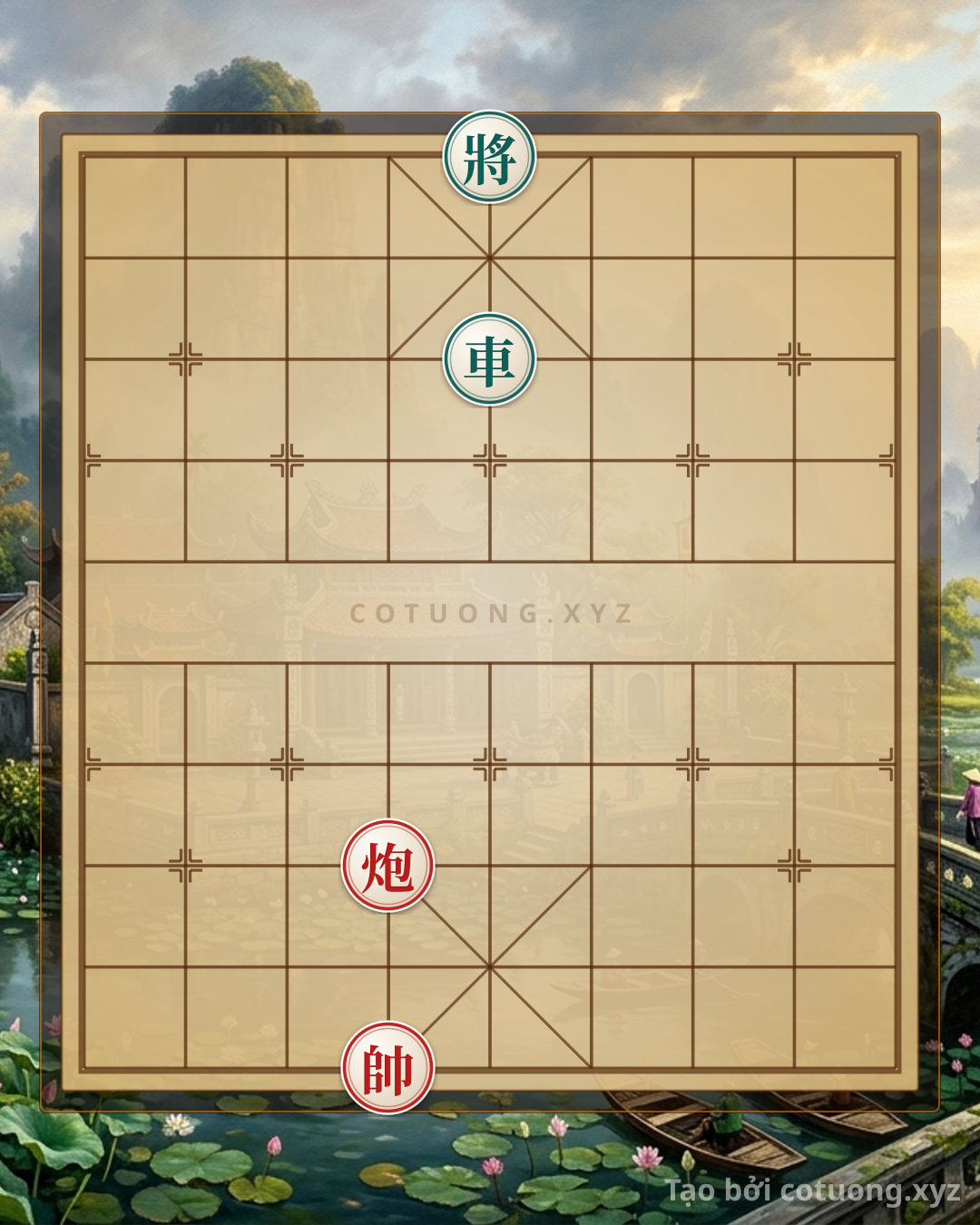 Challenge: Red Cannon 'Thunder Shot' vs Black Chariot: The Exciting Vietnamese Chess Match, Who Will Win? - Can you solve it?