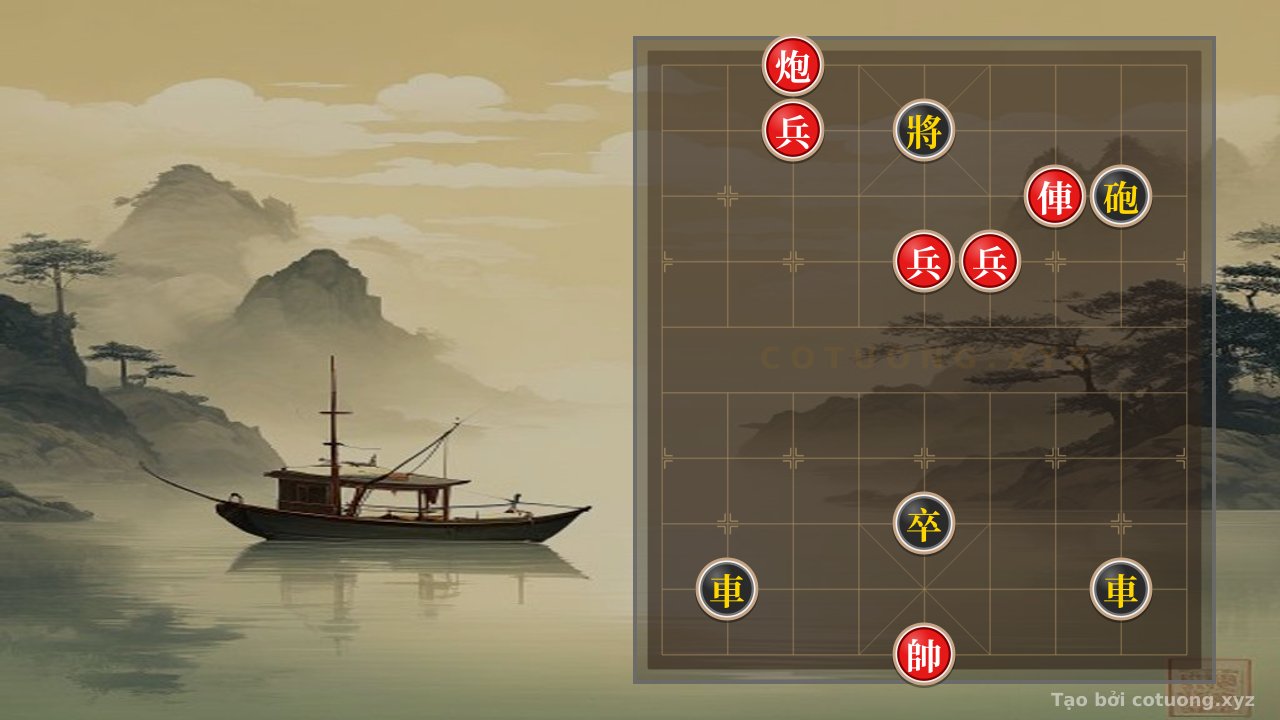 Thế cờ: Xiangqi: The Secrets of Black's Defense in the Red Chariot-Cannon Formation — Cờ Tướng Online