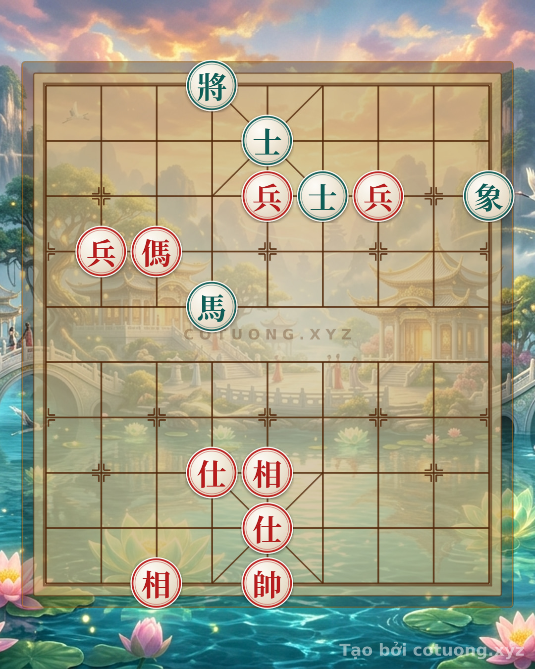 Thế cờ: Xiangqi: Red Attack, Black Defense - What to Watch Out For? — Cờ Tướng Online