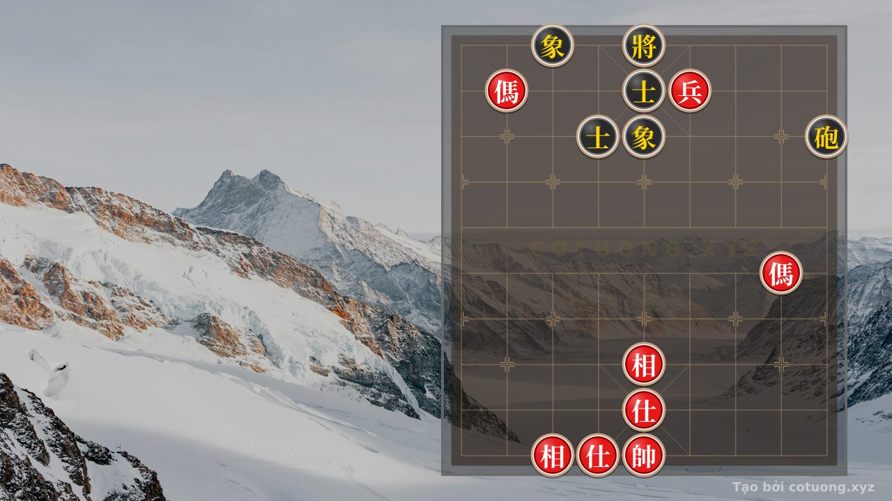 Thế cờ: Red Double Horses Interlocking Legs: Unexpected Attack Tactics in Xiangqi — Cờ Tướng Online