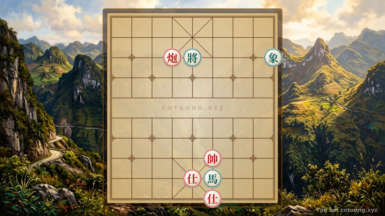 Thế cờ: Red Cannon on 6th File, 8th Rank: Mastering the Ultimate Xiangqi Strategy — Cờ Tướng Online