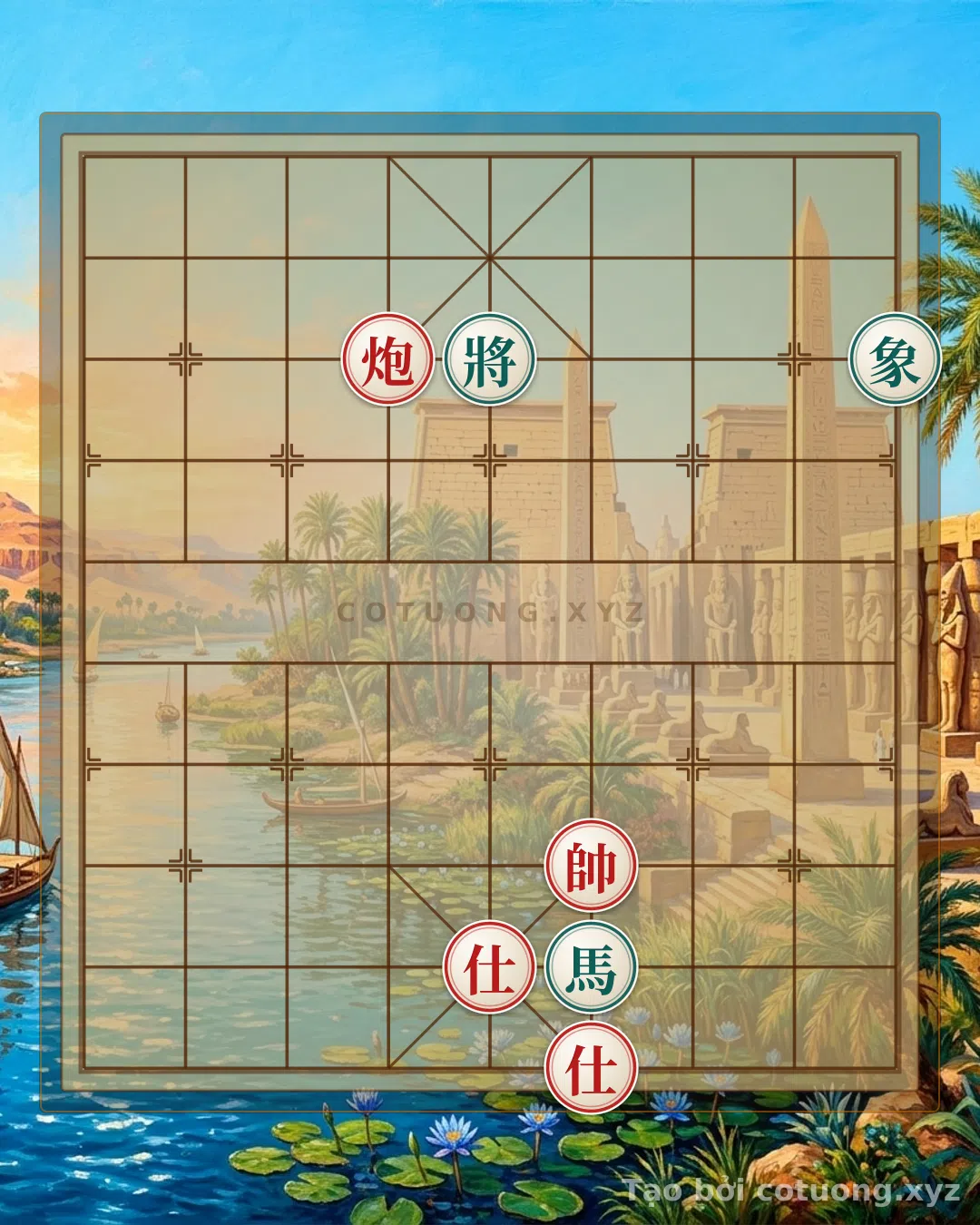 Challenge: Red Cannon on 6th File, 8th Rank: Mastering the Ultimate Xiangqi Strategy - Can you solve it?