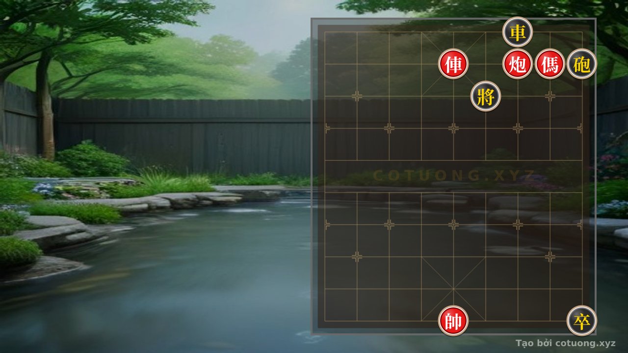 Thế cờ: Defensive Counterattack Strategy: Black Rook at 7-10 vs. Red Rook at 5-9 — Cờ Tướng Online