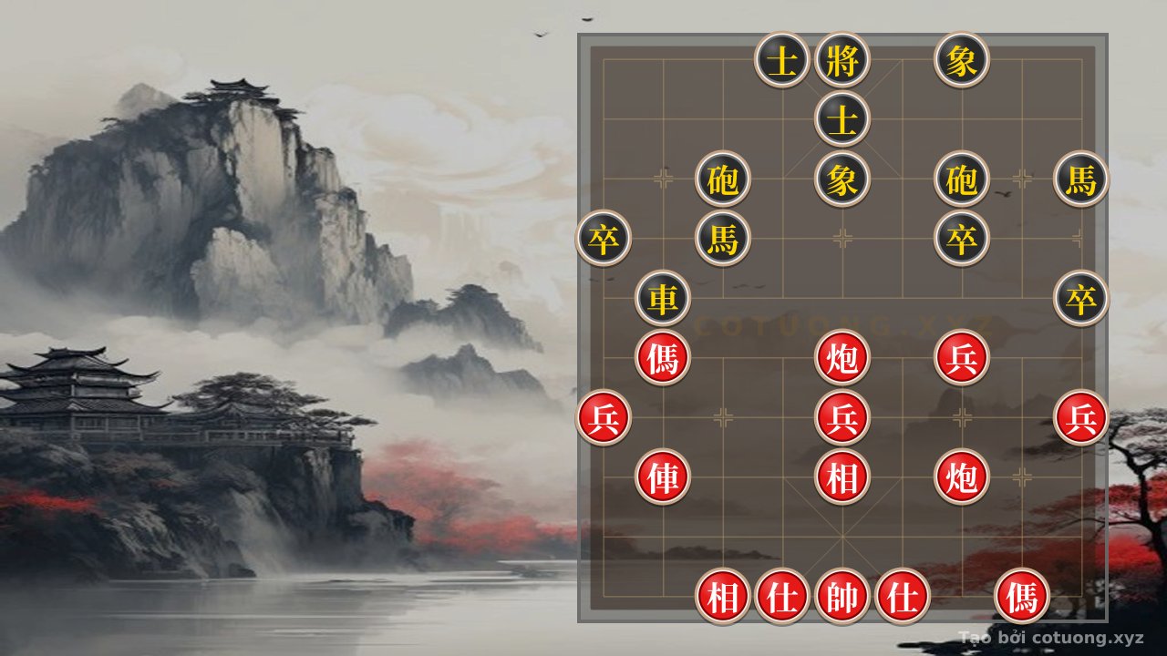Thế cờ: Xiangqi: The Red Strategy at the 5th Pass - Lessons from 'Bing Fa' Xich Bi — Cờ Tướng Online