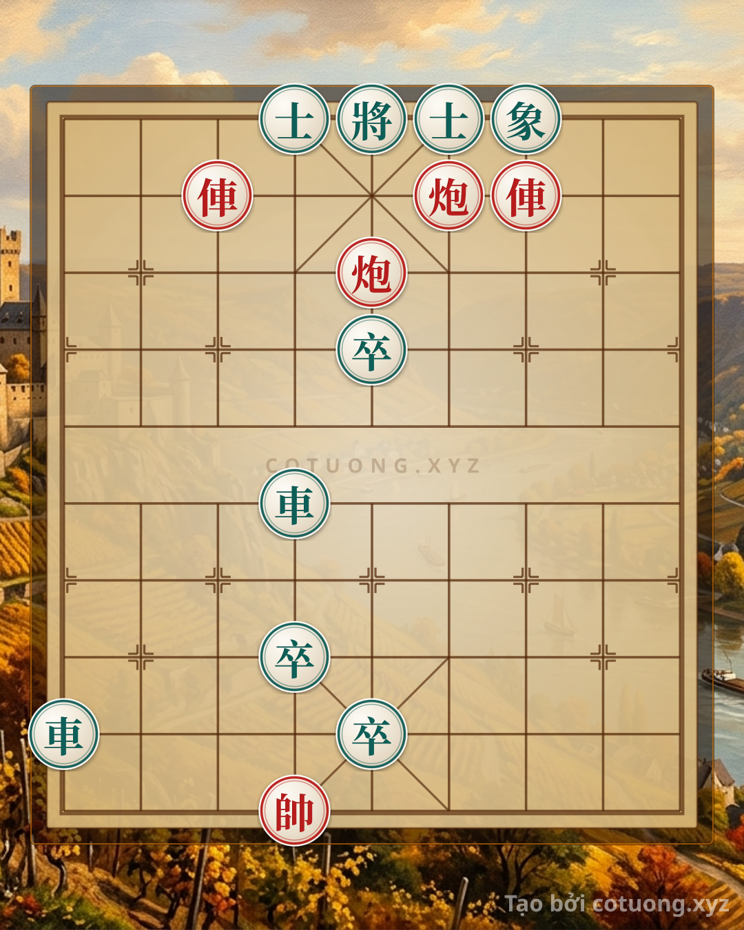 Challenge: The 'Empty Cannon' Chess Puzzle - Master Strategy to Defeat the Black General in 3 Moves - Can you solve it?