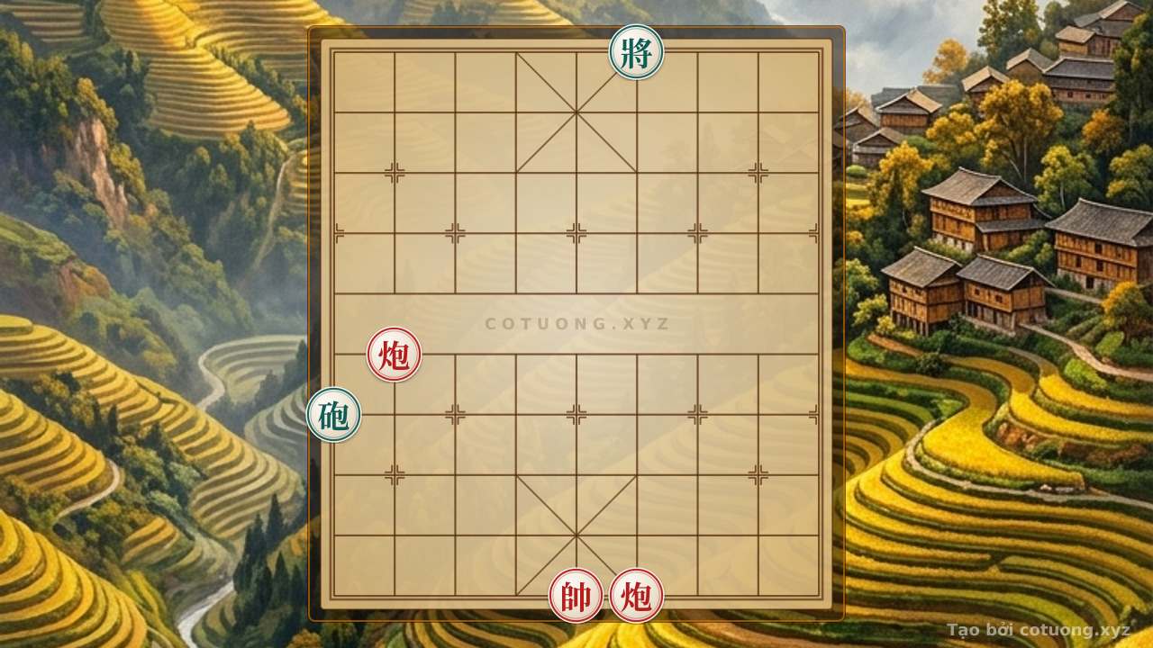 Thế cờ: Super Difficult Xiangqi: Counterattacking Against the Black Cannon and Red General — Cờ Tướng Online