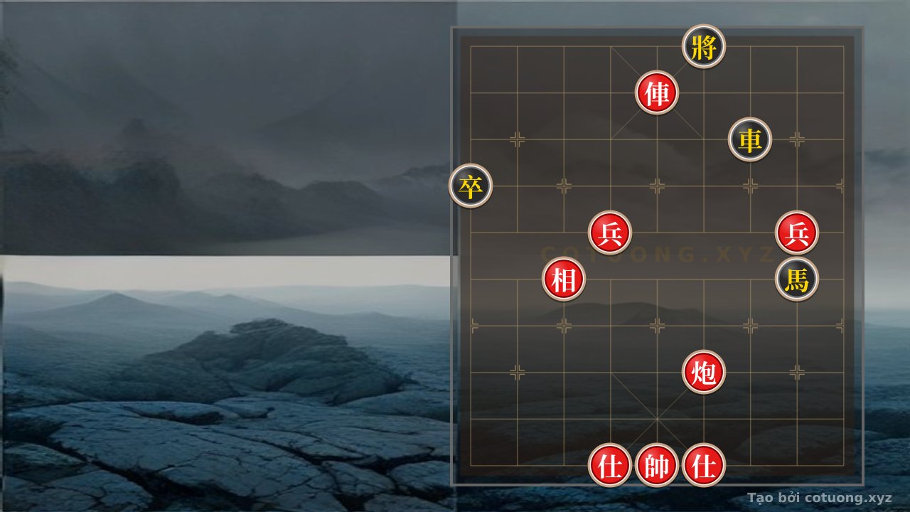 Thế cờ: The Fastest Red Attack in the 'Black Chariot Blockade' Xiangqi Formation - Checkmate Strategy — Cờ Tướng Online