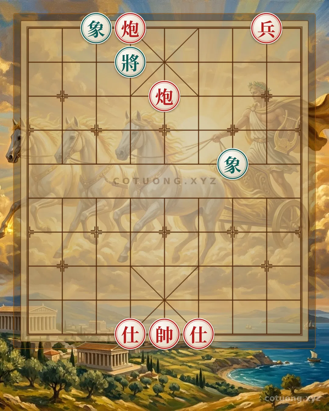Thế cờ: Learn Xiangqi Like a Game: Basic Board Reading Guide — Cờ Tướng Online