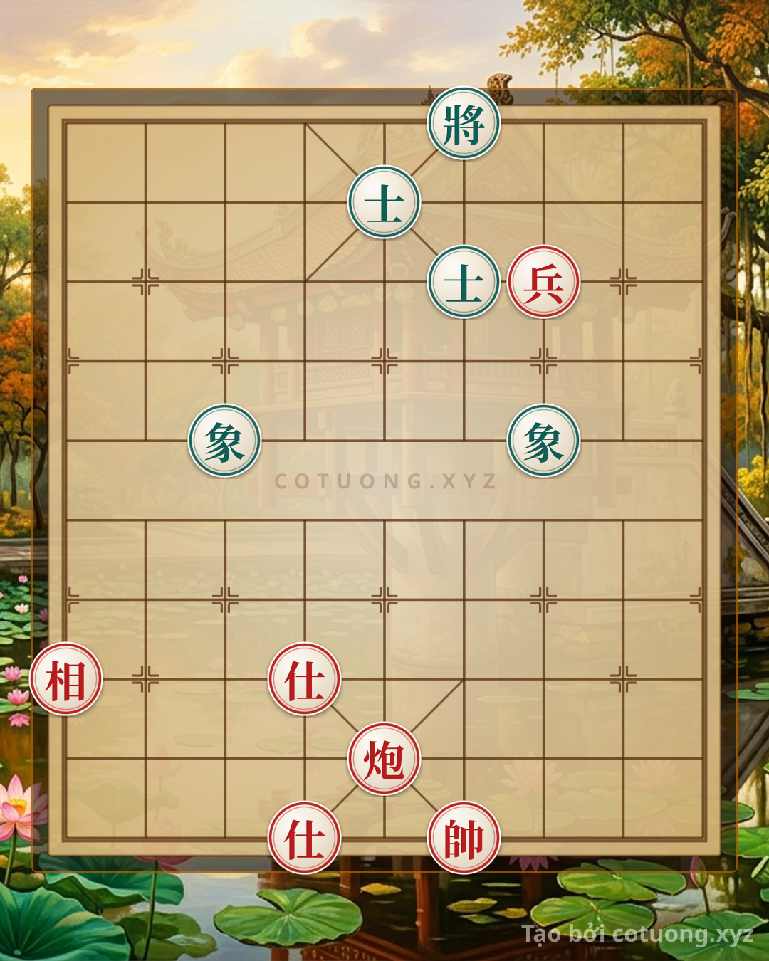 Challenge: Mastering Endgame Tactics: Cannon Pawn vs. 2 Advisors 2 Elephants - The Secret to Defeating Your Opponent! - Can you solve it?