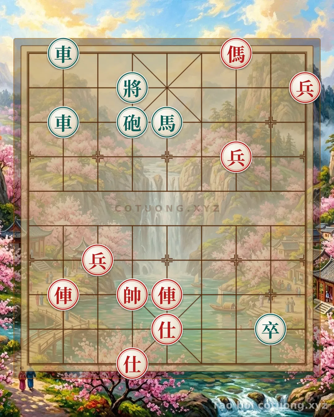 Thử Thách: Bí Kíp Đánh Bại Đối Thủ Với Thế Cờ Tướng 'Xe Đen Lộ 2' - Chiến Thuật Phản Công Thần Tốc - Bạn có thể giải được?