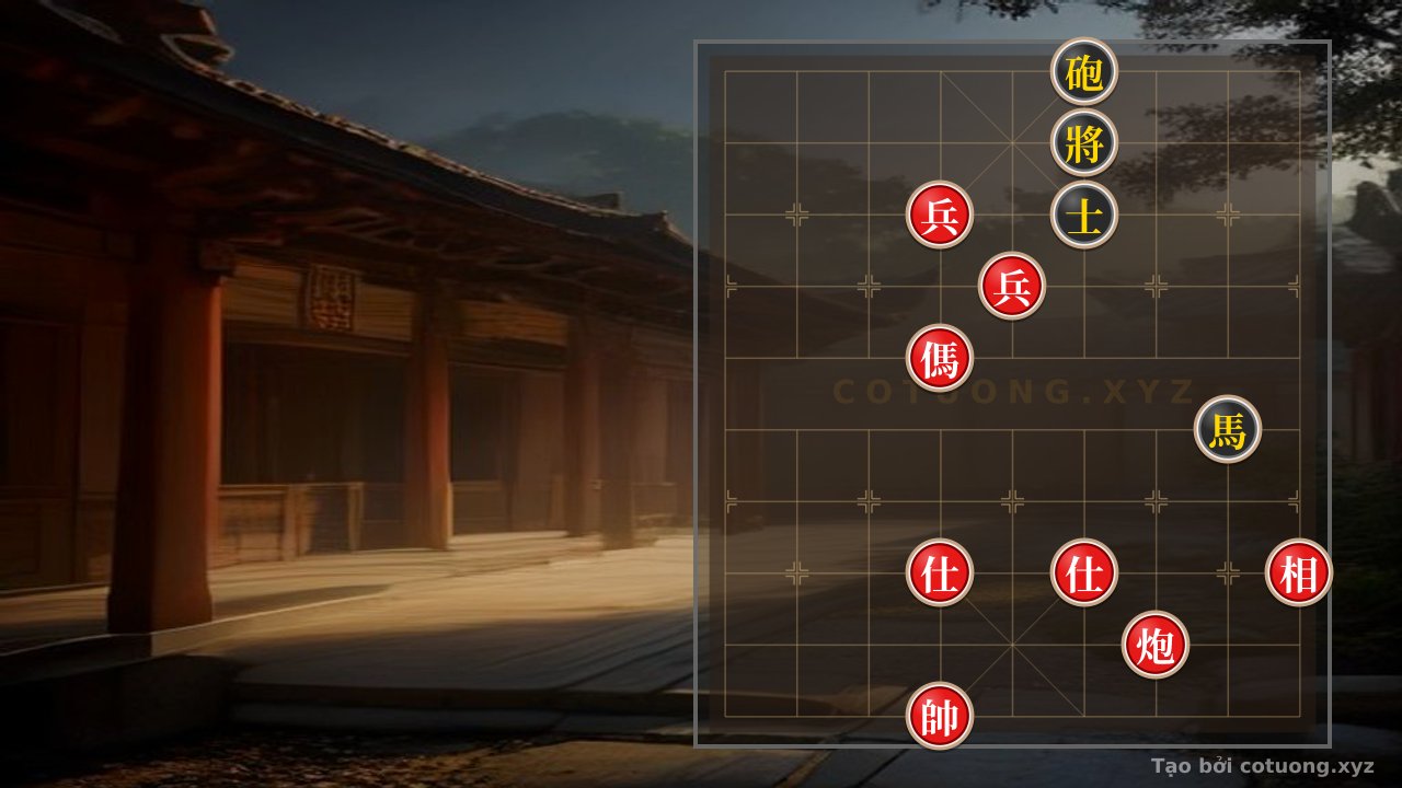 Thế cờ: The Hidden Endgame of Rook-Horse Two Pawns: When Every Move is an Eternal Poem — Cờ Tướng Online