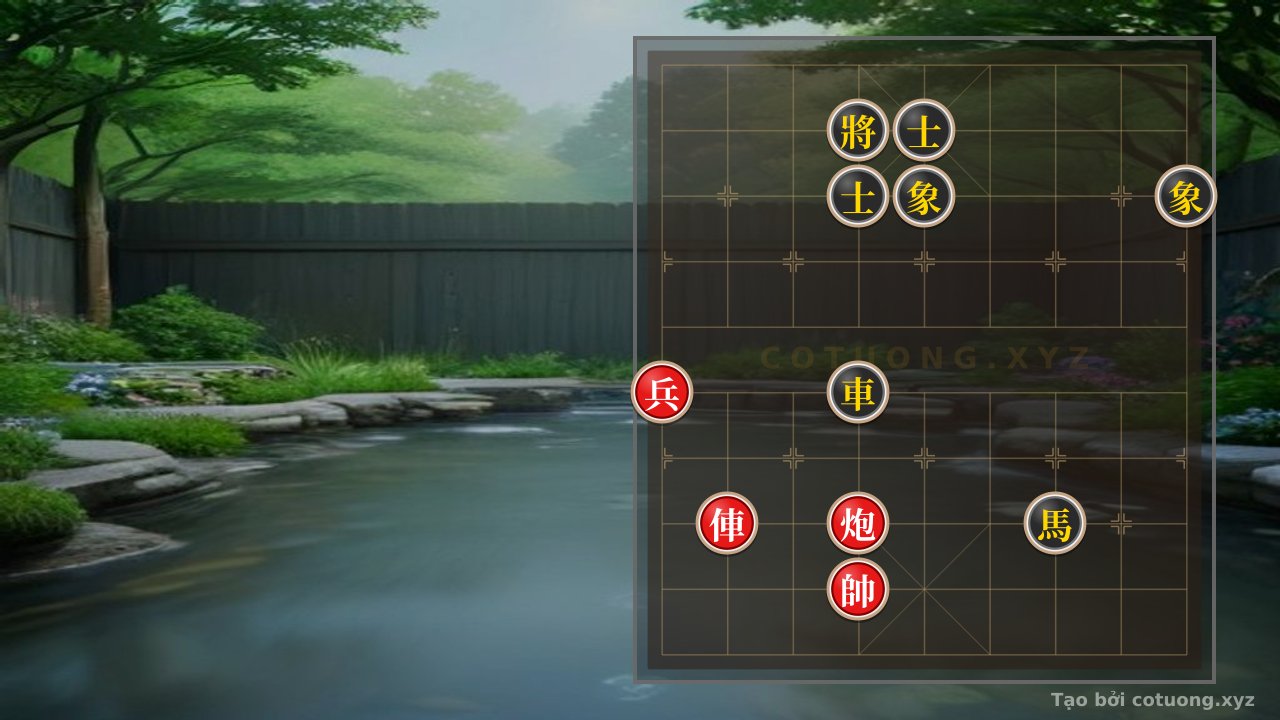 Thế cờ: Xiangqi 'Black Horse Leaves 7' - Tips for Defeating Red Chariot at 8 — Cờ Tướng Online