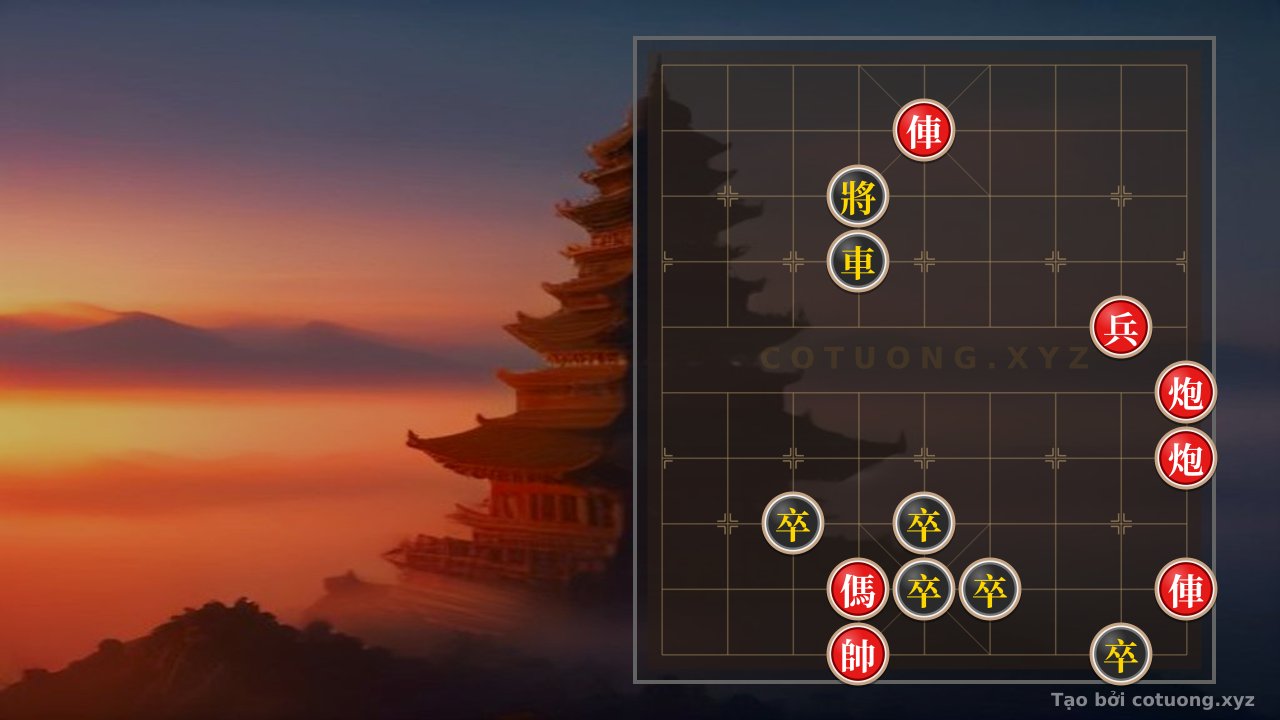 Thế cờ: The Secret of the Shortest Path to Victory: Red Rook on 5th Rank and the Checkmate Strategy — Cờ Tướng Online
