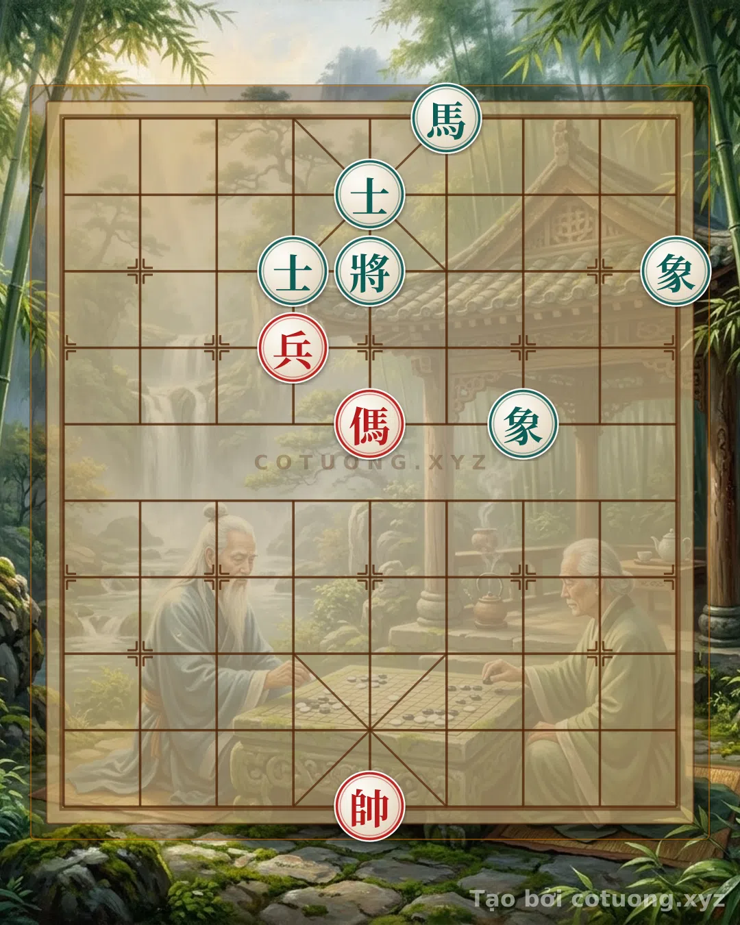 Thử Thách: Bí kíp 'Tấn công song mã' trong thế trận cờ tướng: Chiến thuật của kỳ thủ Đỏ - Bạn có thể giải được?
