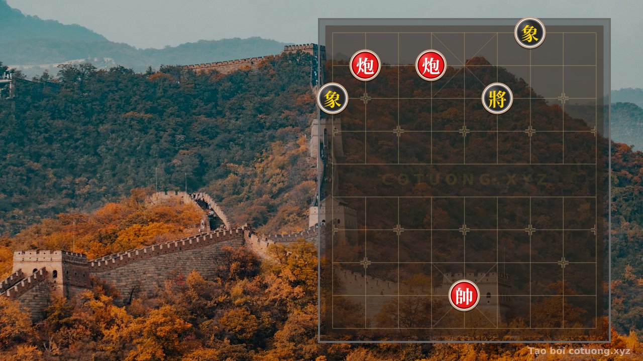 Thế cờ: Red Fire Chessboard: 