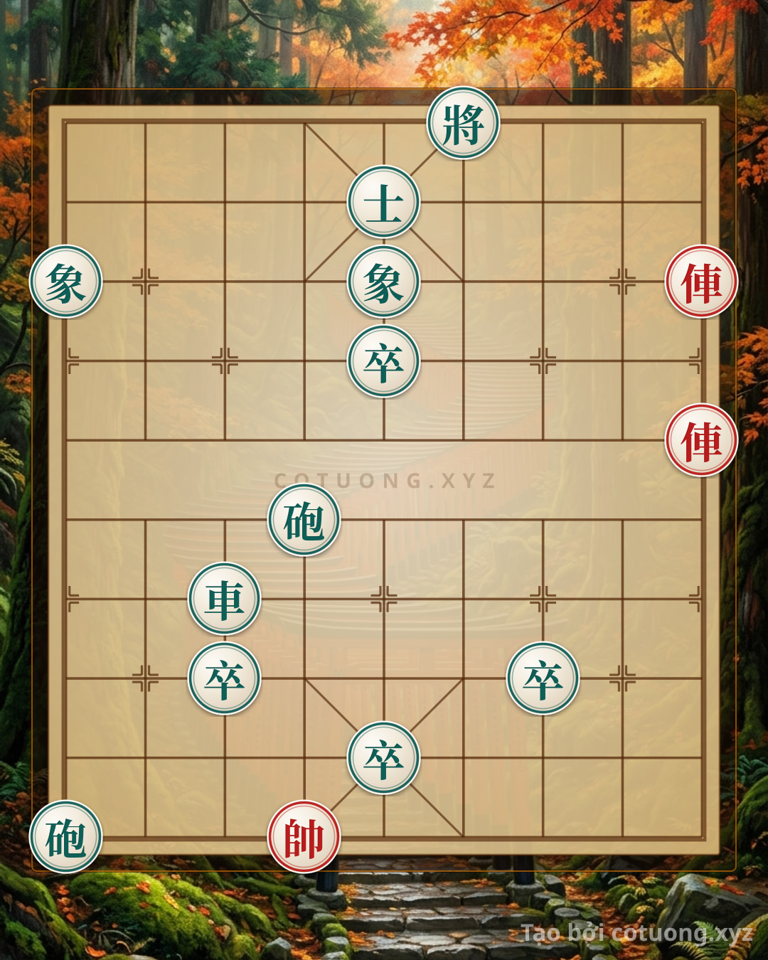 Challenge: Red General's Victory: The Strategy of the Rook-Cannon Empty Road on File 1 - Can you solve it?
