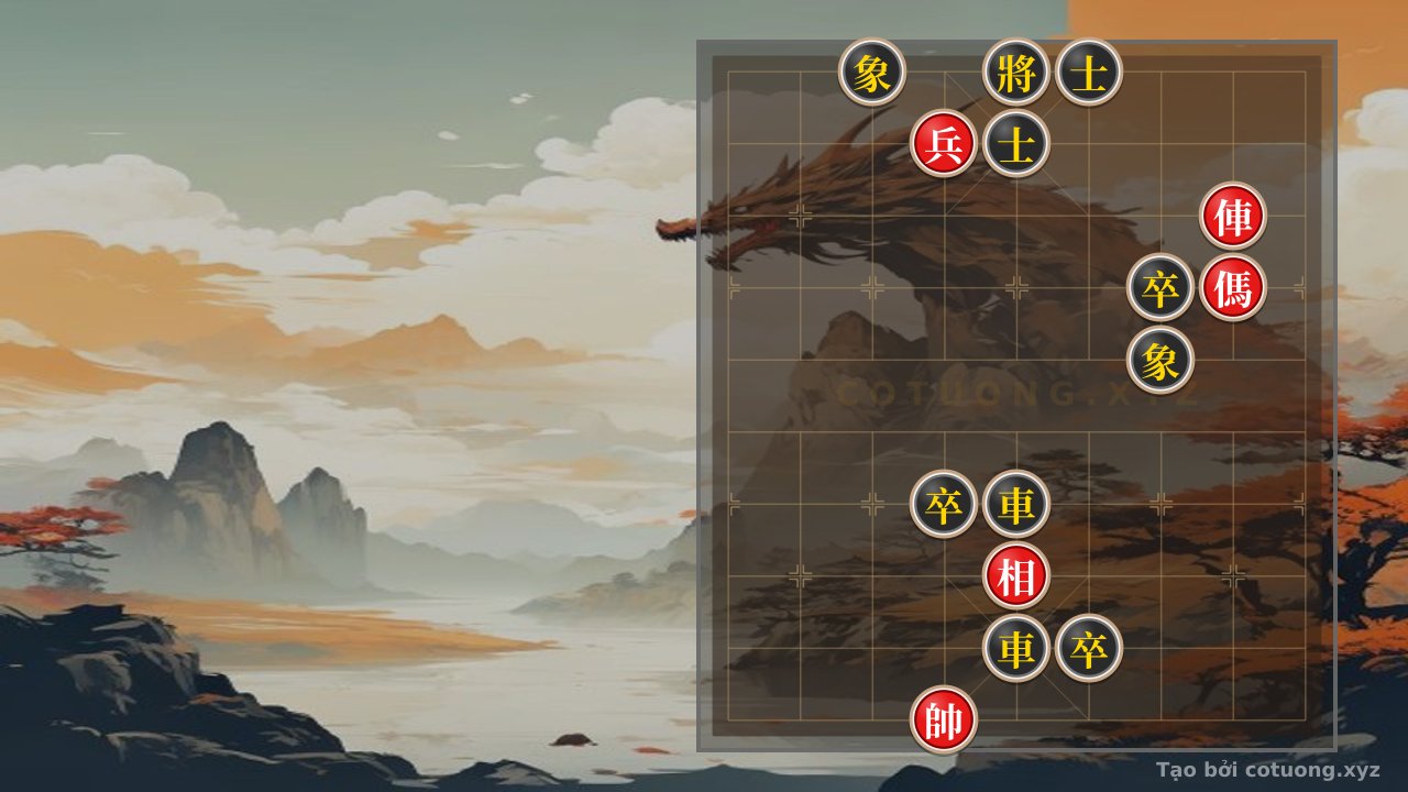 Thế cờ: The Legendary Endgame Trick: Red Chariot and Horse vs. Black Double Chariots and Three Pawns - The Decisive Battle at the Silver River — Cờ Tướng Online