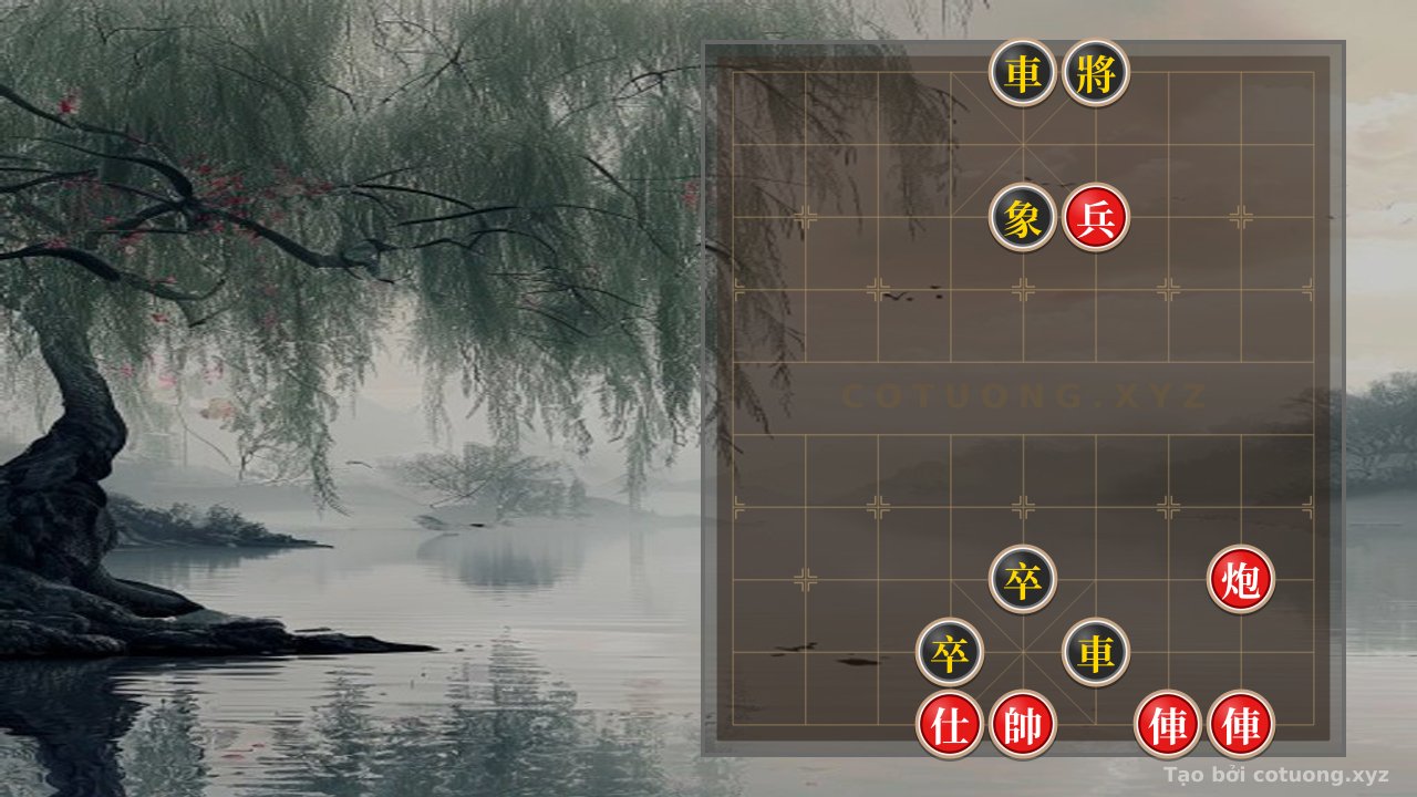 Thế cờ: 2 Rooks, Cannon, Advisor and Pawn: The Secret to Defeating 2 Rooks, 2 Pawns and an Elephant in Xiangqi — Cờ Tướng Online