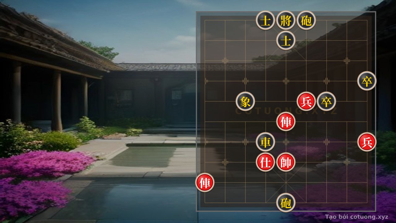 Thế cờ: Mastering Endgame Secrets: Two Red Chariots and Two Red Pawns Shatter the Black Cannons - The Heartbreaking Move That Surprises the Black General — Cờ Tướng Online