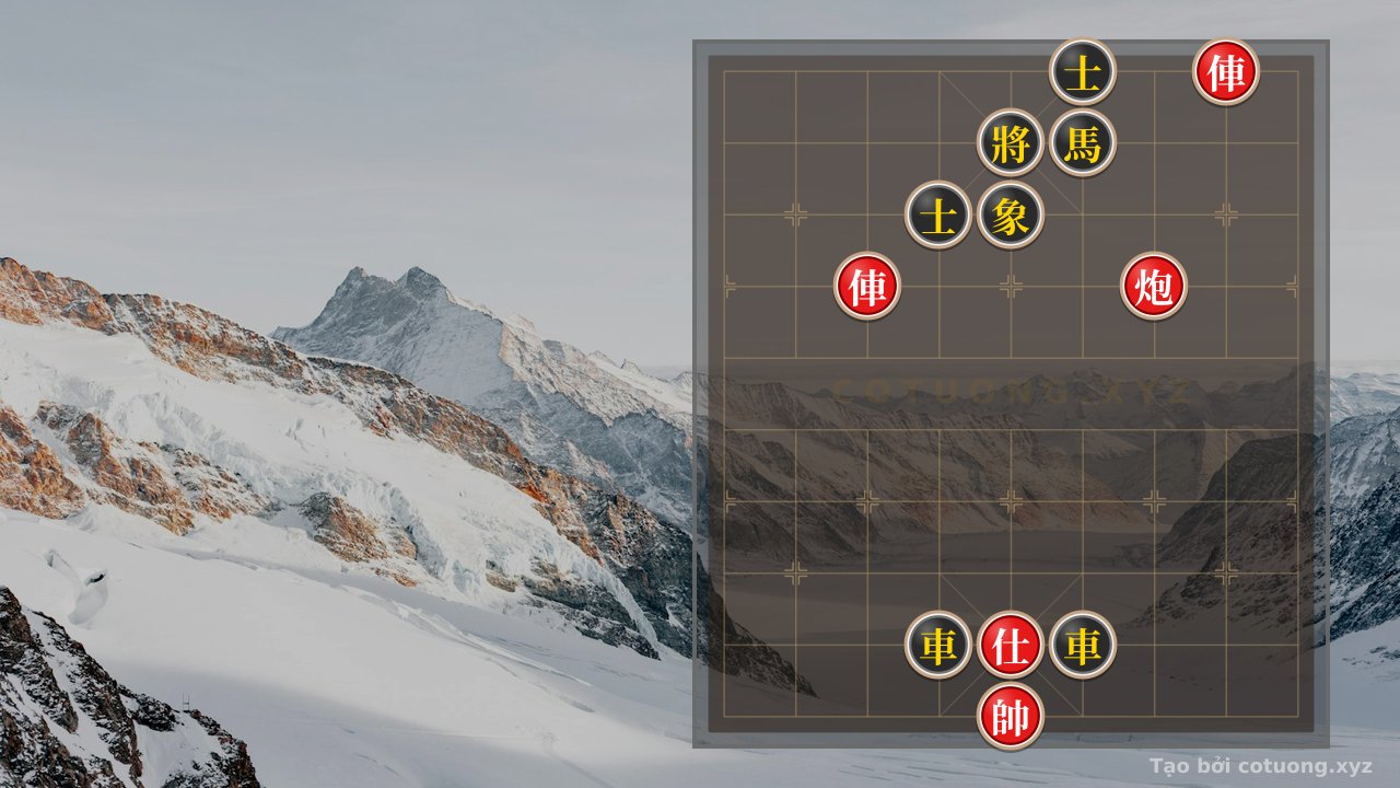 Thế cờ: Xiangqi Mastery: The Red Chariot's Retreat 2, Trapping the Black General — Cờ Tướng Online