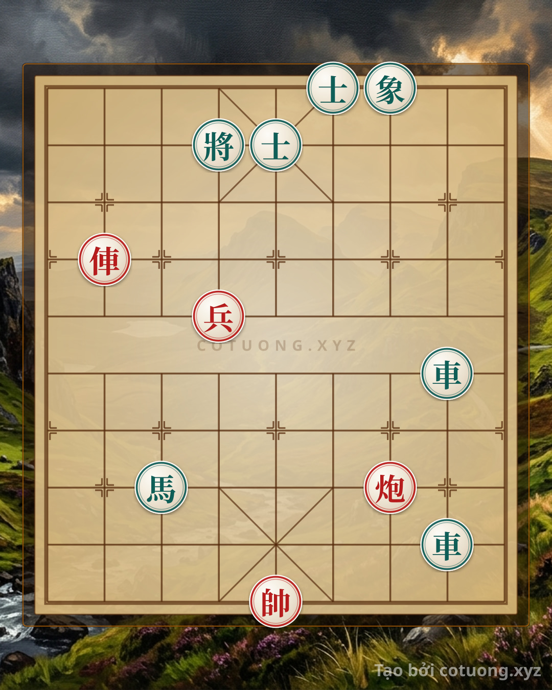 Challenge: Xiangqi Analysis: Evaluating the Red Strategy in the 'Xich Bi' Opening - Can you solve it?