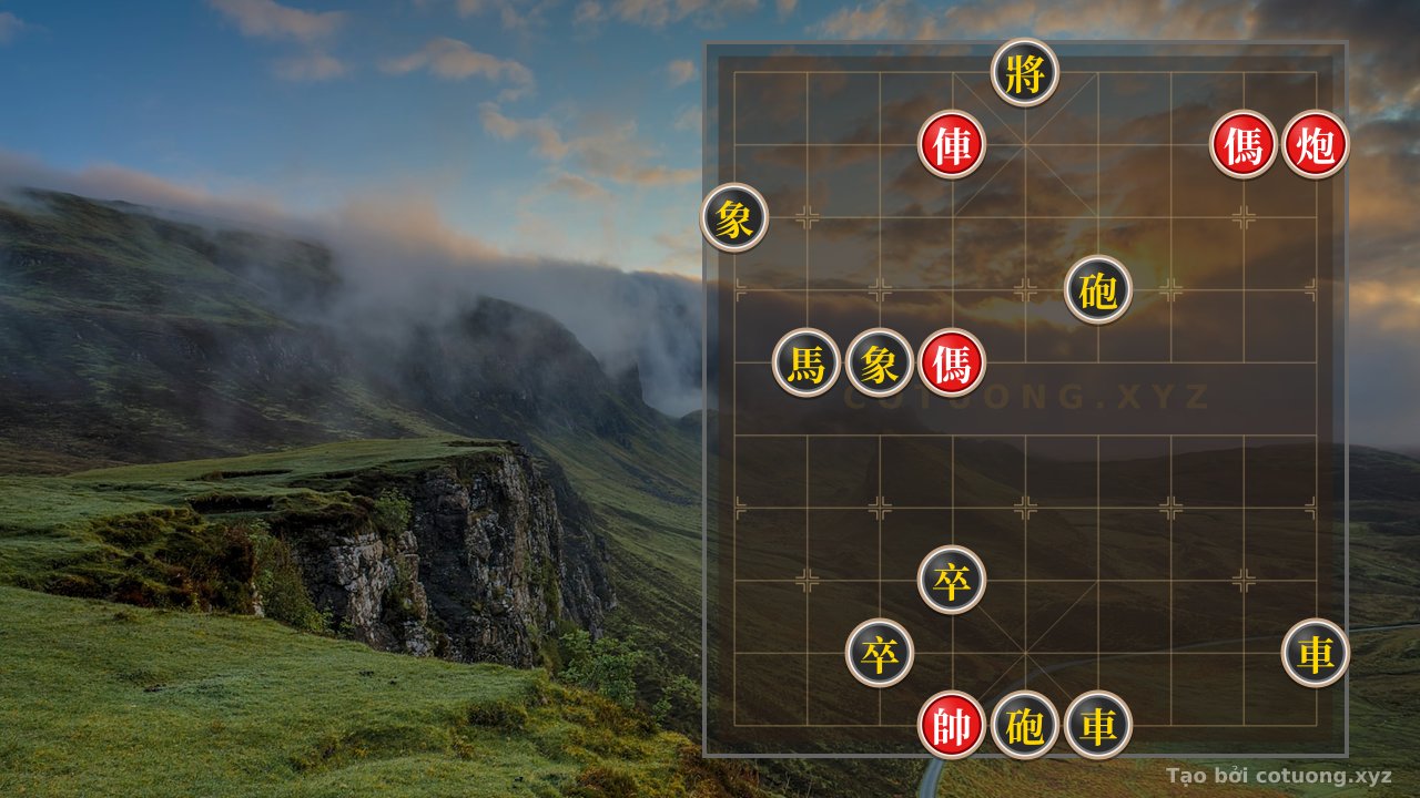 Thế cờ: Xiangqi: Counterattacking Defense with Red Chariot Exposed on 6th File, 9th Rank - Strategy for Beginners — Cờ Tướng Online