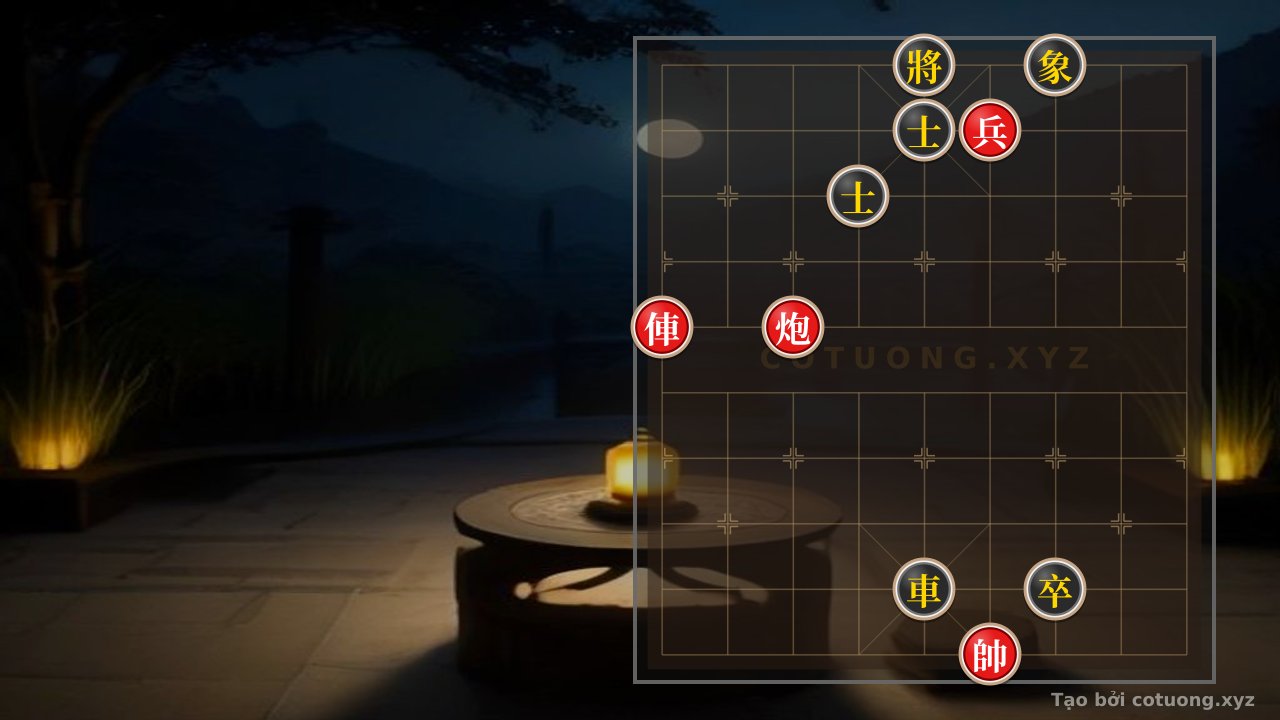 Thế cờ: Red Attacks, Black Resists: The Brutal Line 5 Rank 10 — Cờ Tướng Online