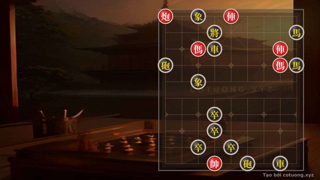 Thế cờ: Winning with the Double Horse Exchange: Analysis of Red's Moves in a Level 1/10 Match — Cờ Tướng Online