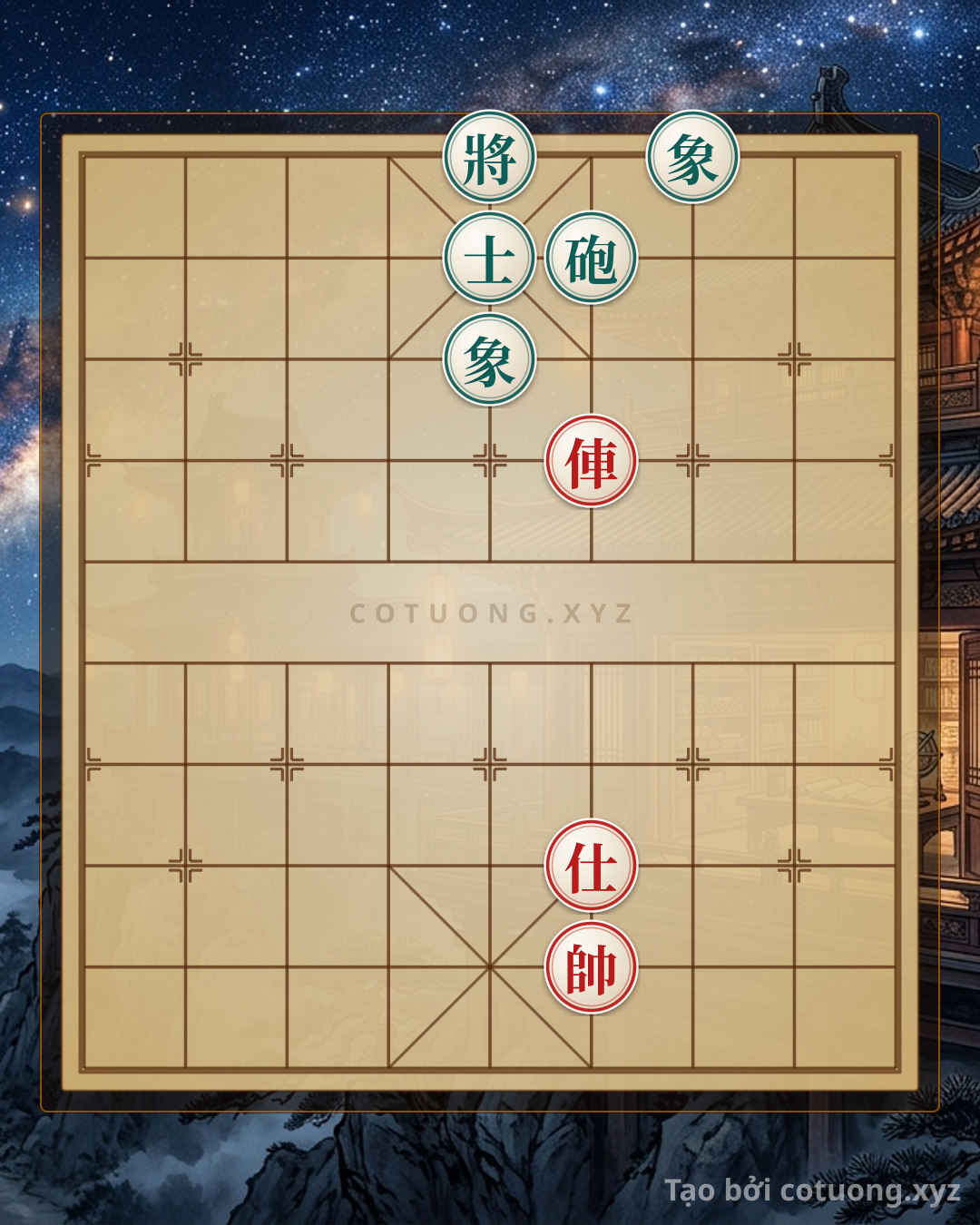 Challenge: Master Xiangqi Secrets: The Elephant Soldier Defeats the Cannon Soldier with Two Elephants – A Must-Know Endgame Strategy - Can you solve it?