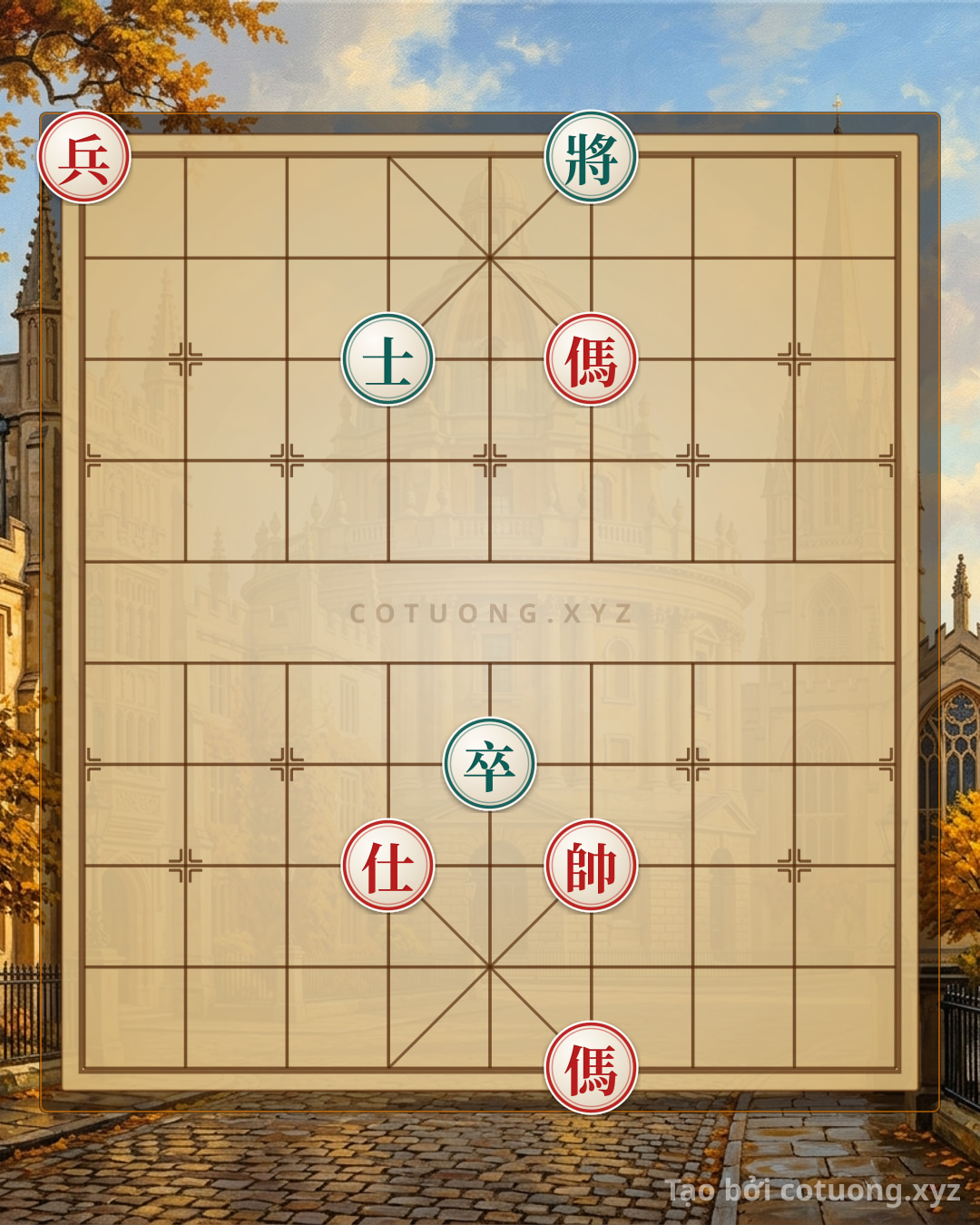 Challenge: The 'Red Mountain Horse' Position - The Secret of the Black Advisor on File 4, Rank 8 - Can you solve it?