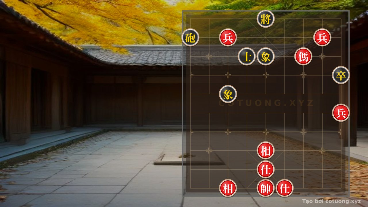 Thế cờ: The Classic Trap: Horse Three Pawns Crush the Single Cannon - The Battle of Life and Death at the Edge of Victory — Cờ Tướng Online