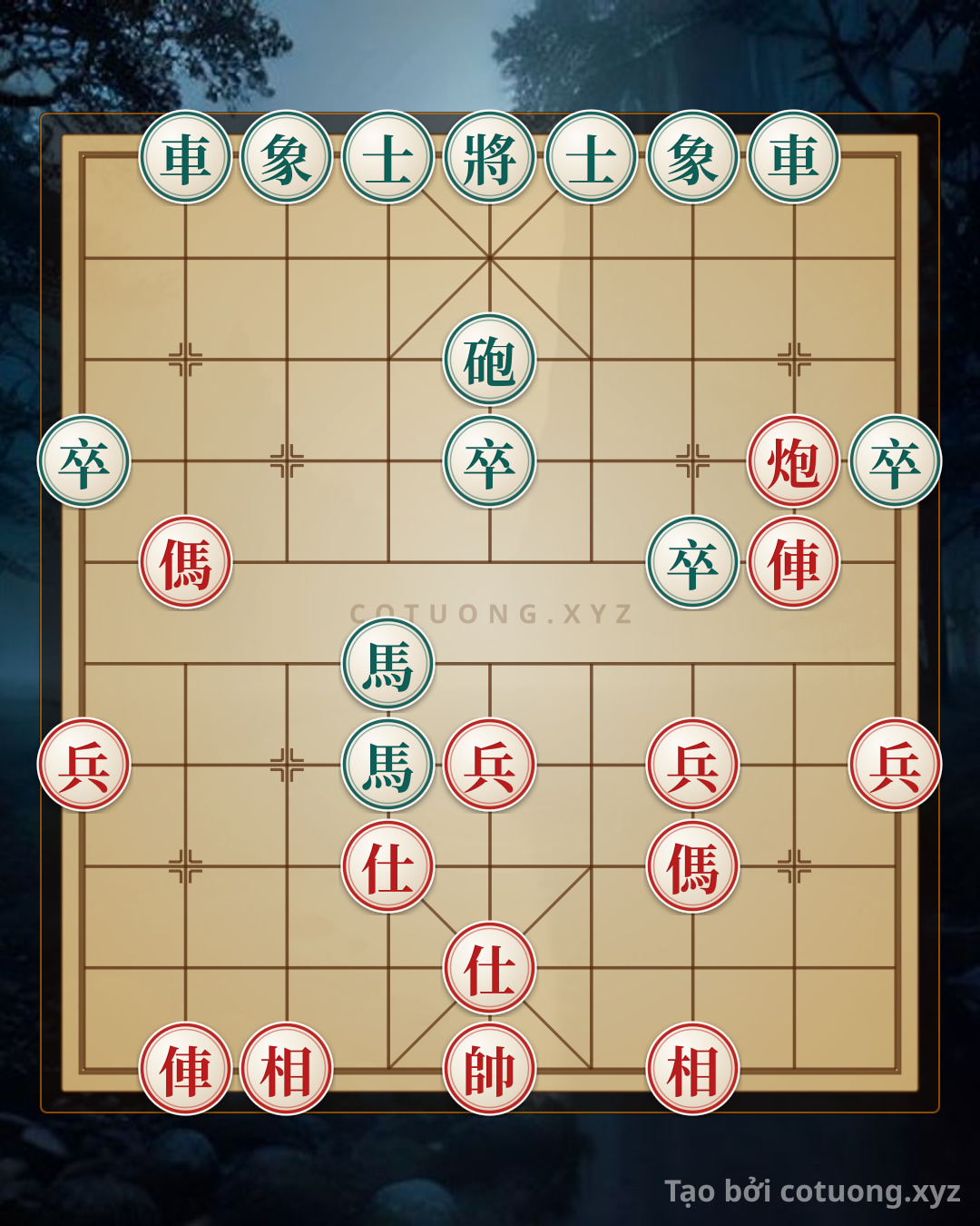Challenge: Red Cannon's Explosive Strike: A Surprise Counterattack from the Last Rank - Can you solve it?