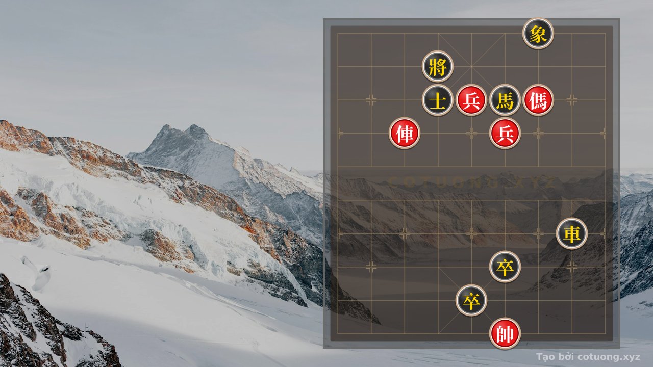 Thế cờ: Xiangqi: Defensive Strategies Against a Double Horse Formation — Cờ Tướng Online