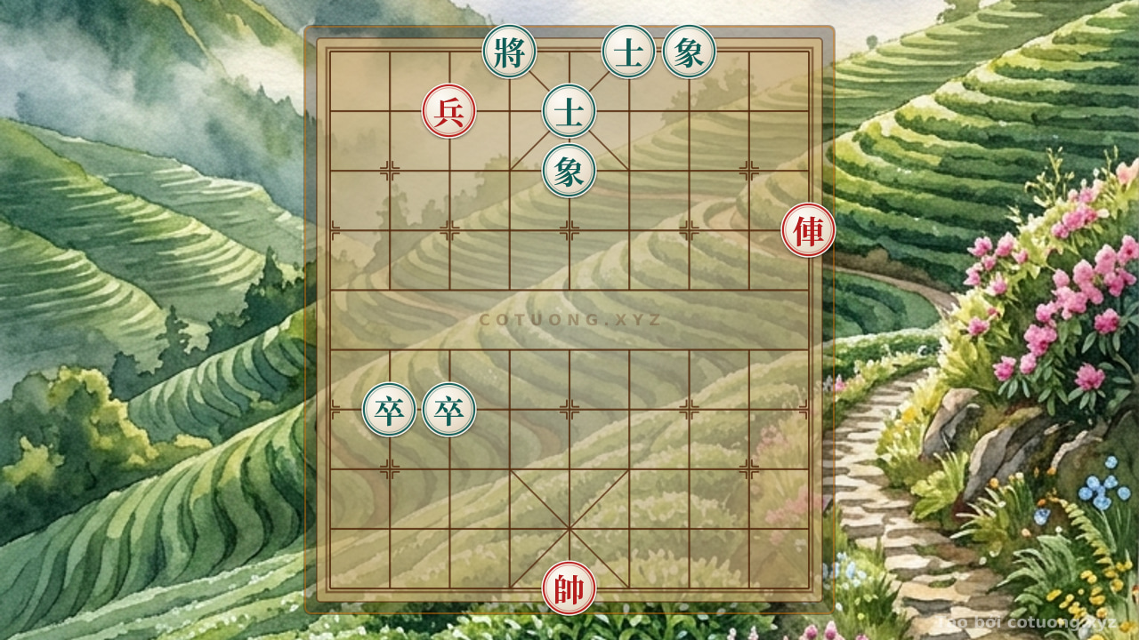 Thế cờ: Xiangqi (Chinese Chess) Opening: Master Defense Tactics When the Black General is Exposed - Win in 5 Moves — Cờ Tướng Online