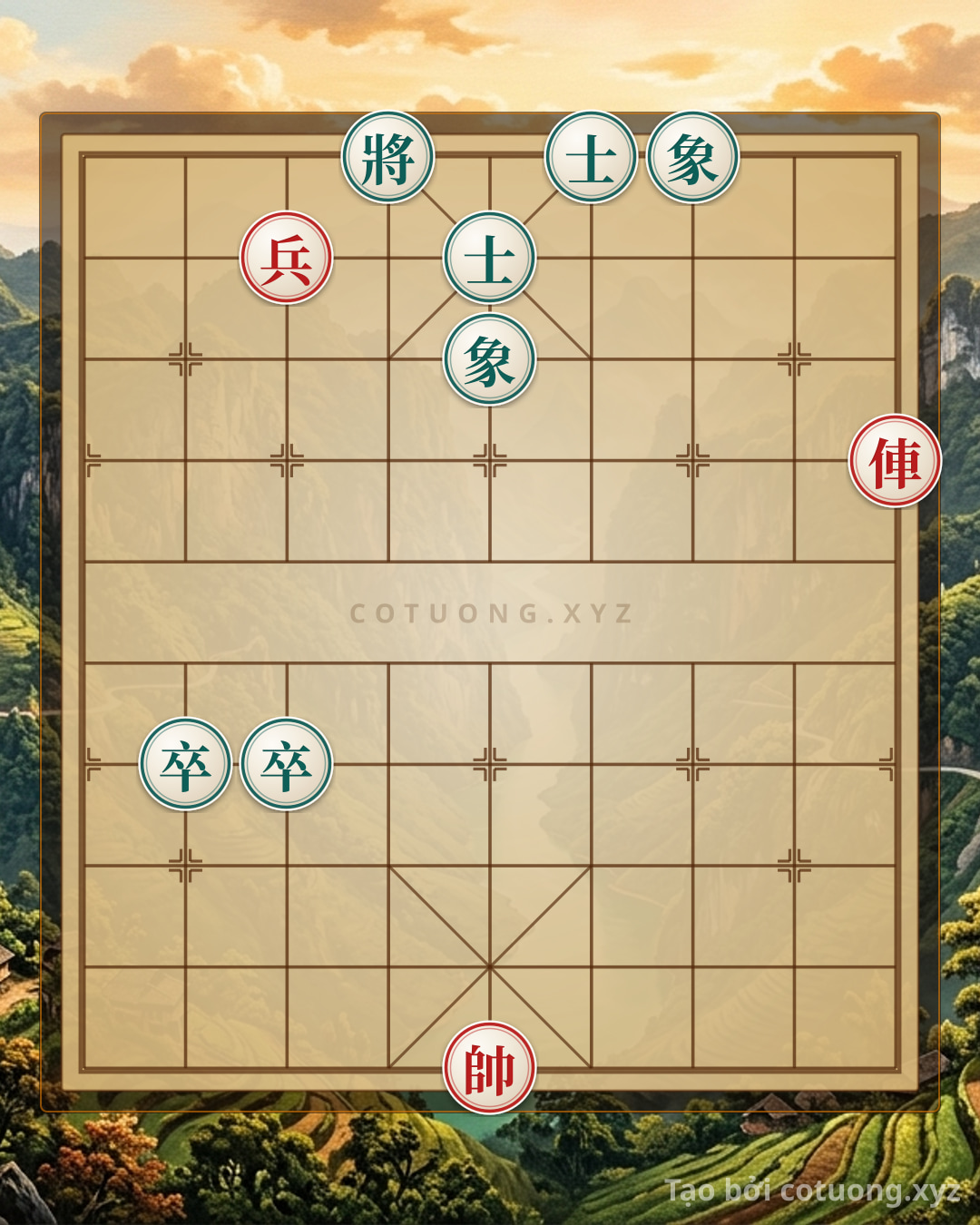 Challenge: Xiangqi (Chinese Chess) Opening: Master Defense Tactics When the Black General is Exposed - Win in 5 Moves - Can you solve it?