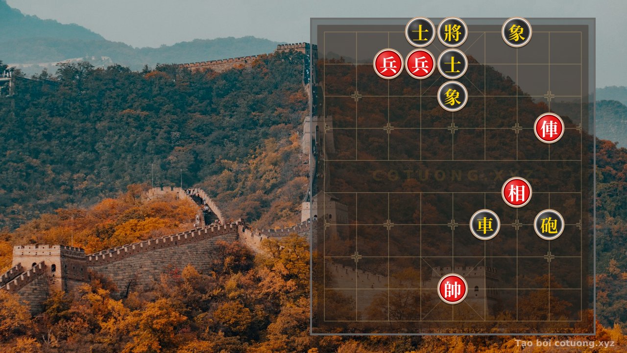 Thế cờ: The Mystery of Xiangqi: Psychological Pressure and Sacrificial Moves That Melt the Opponent — Cờ Tướng Online
