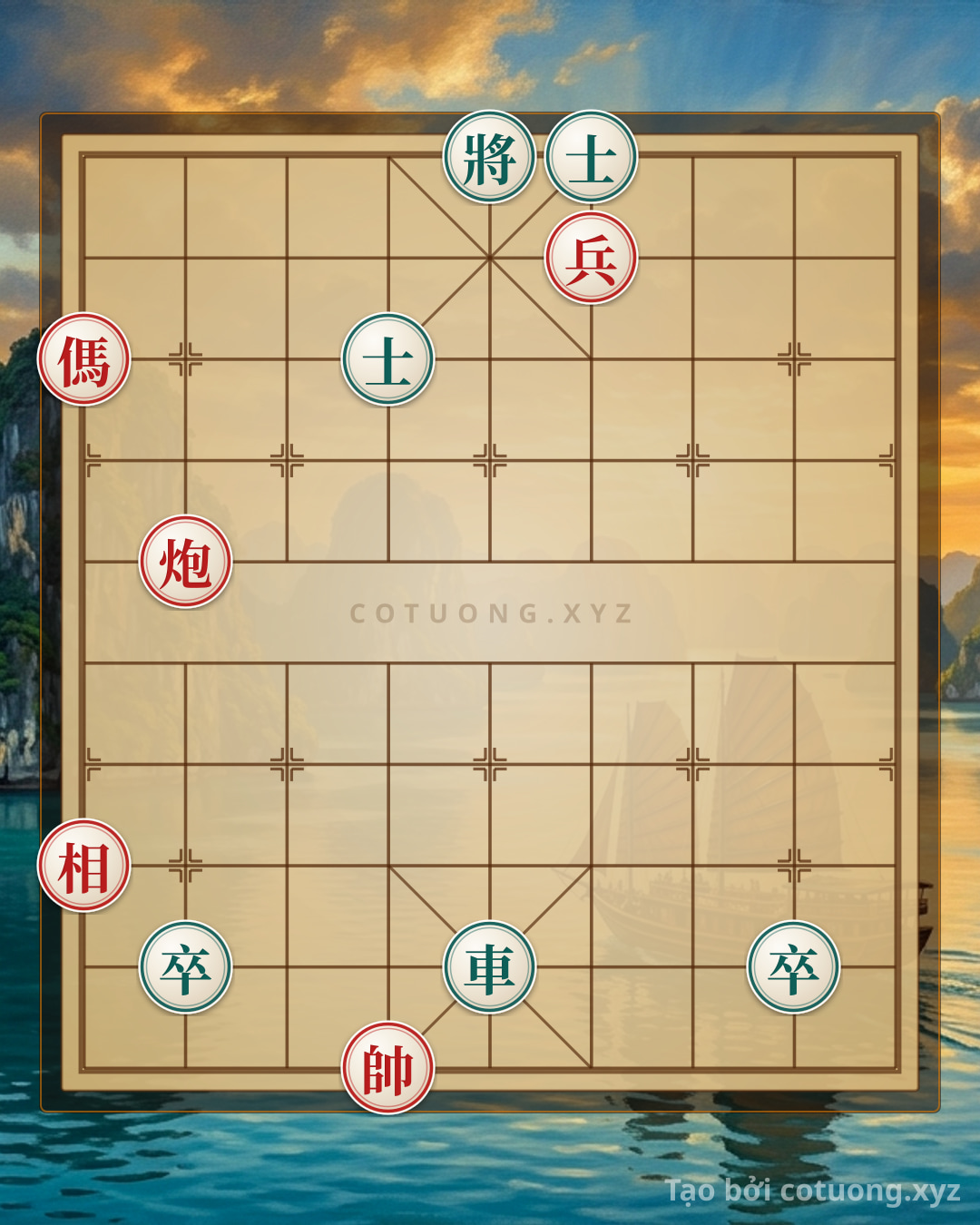 Challenge: Defending in Xiangqi: Rook Thrust, Cannon Empty and Advisor Cut Horse - Survival Tactics for Black - Can you solve it?