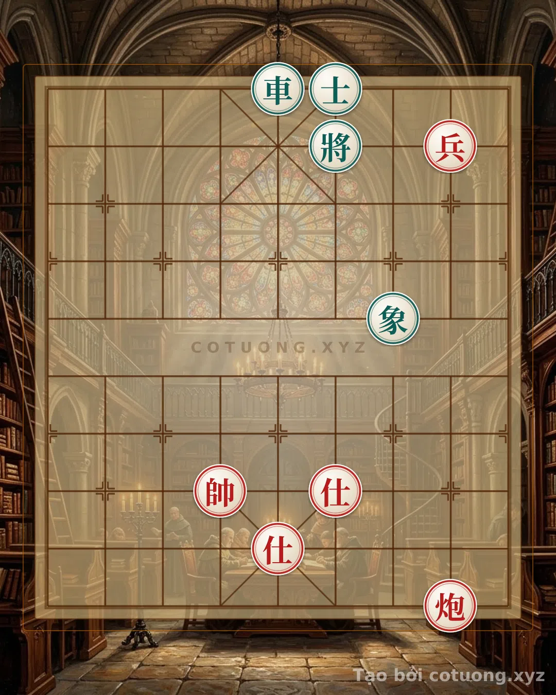 Thế cờ: Hidden Chess Tactics: When the Red Pawn Faces the Black Rook - What's the Escape for the Red General? — Cờ Tướng Online