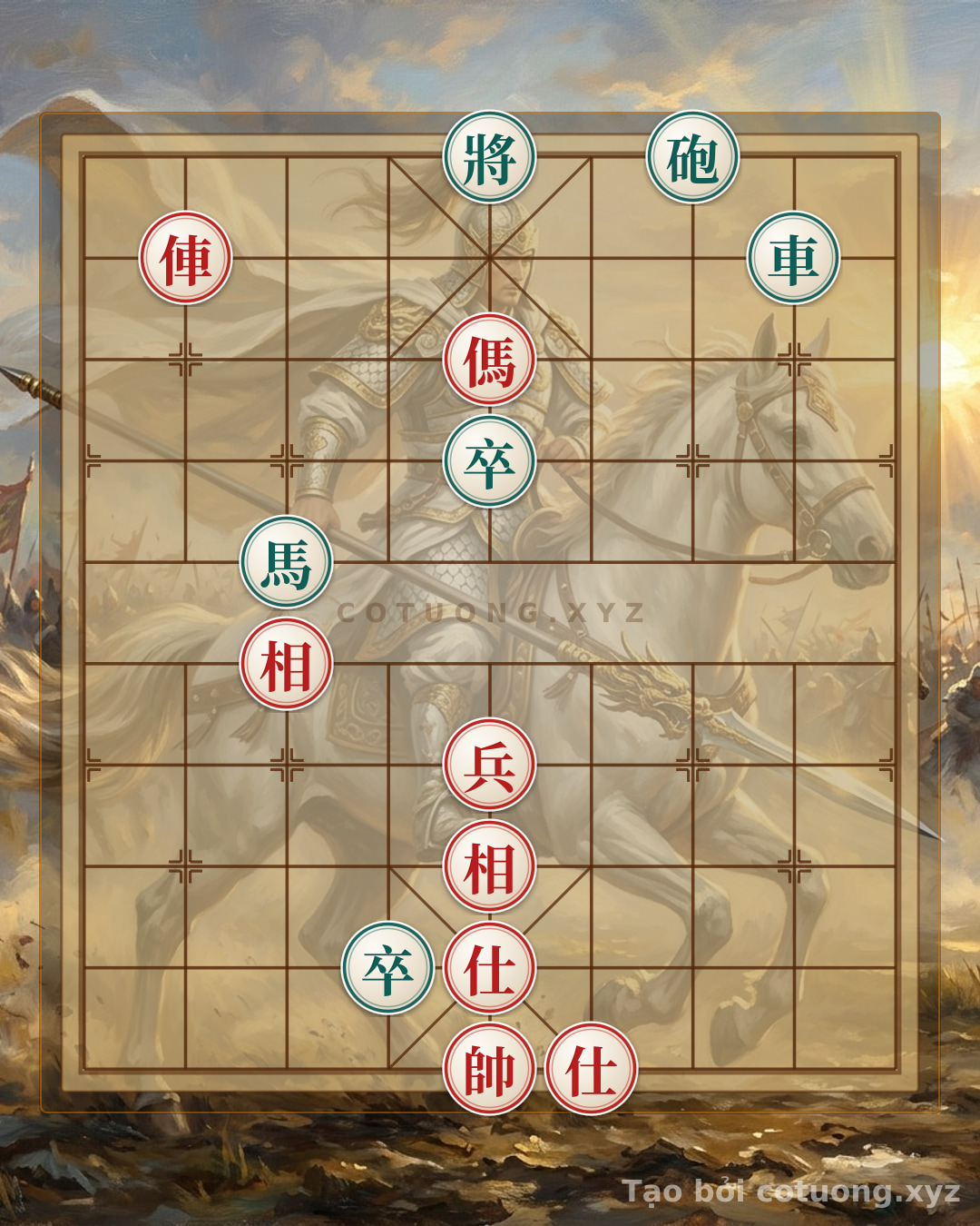 Challenge: Red Chariot Charges Straight at Black Cannon: A Brutal Move in a Level 1/10 Xiangqi Match - Can you solve it?