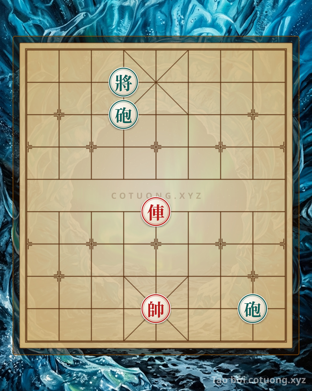 Challenge: Red's Decisive Move: Red Chariot at File 5 Attacks Black Cannon at File 8 - Fast Checkmate Tactics in the Empty Cannon Formation - Can you solve it?