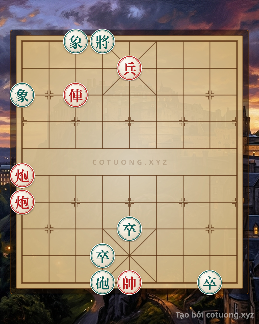 Challenge: The 'Red Cannon Empty' Position - Black's Defensive Strategy - Can you solve it?