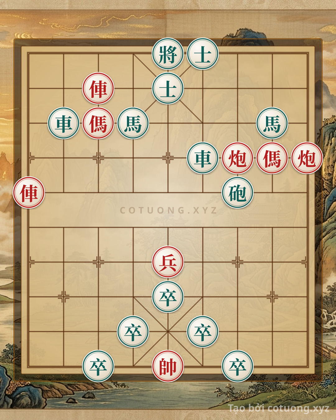 Challenge: Art of Defensive Counterattack: The Red Chariot on File 7 Rank 9 and the Secret of the Red Cannon on File 3 Rank 7 - Can you solve it?