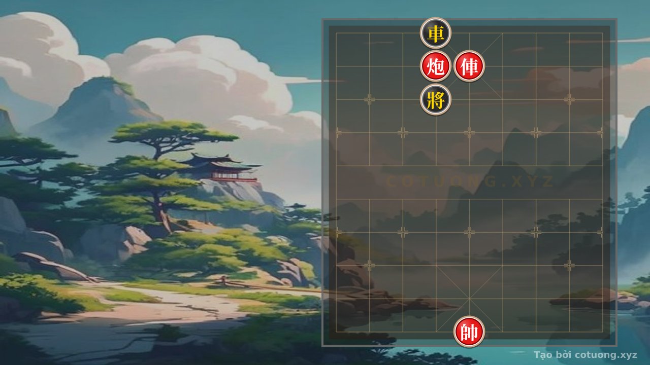 Thế cờ: Red's Strategic Sacrifice, Cannon's Penetrating Strike: 