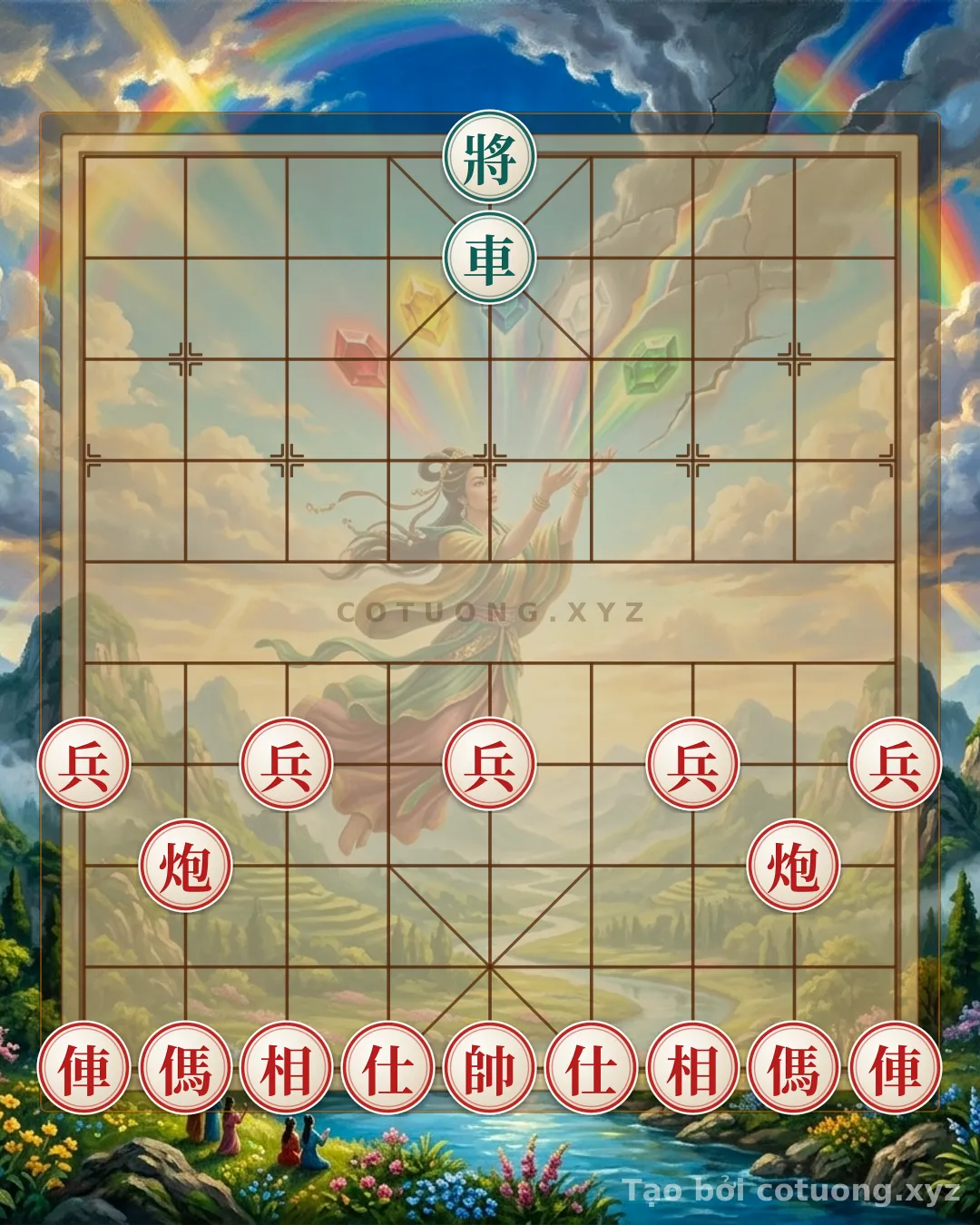 Challenge: The Secret of 'Five Pawns Break the Chariot' - When Red Deploys the Xichibi Strategy on the Chessboard - Can you solve it?