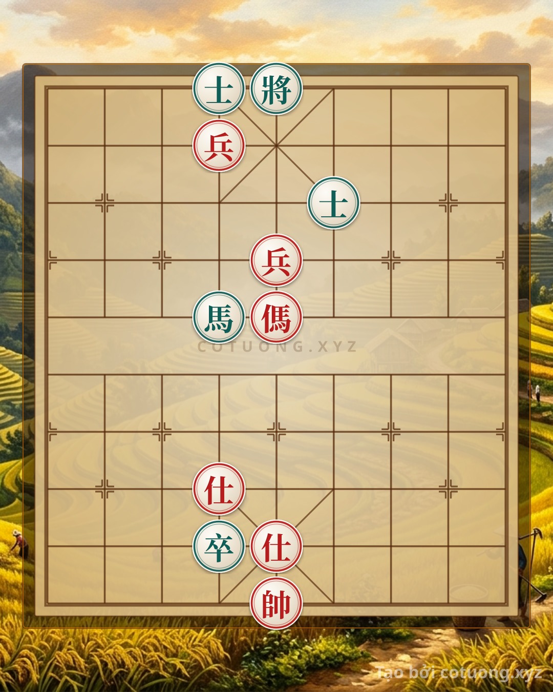 Challenge: '**Cannon (Pawn) Attacking Straight to the Gate - Offensive or Counterattack?**' - A Black-Red Battle of Fierce Competition with Horse Surprise, Advisor Defense Unbreakable - Can you solve it?